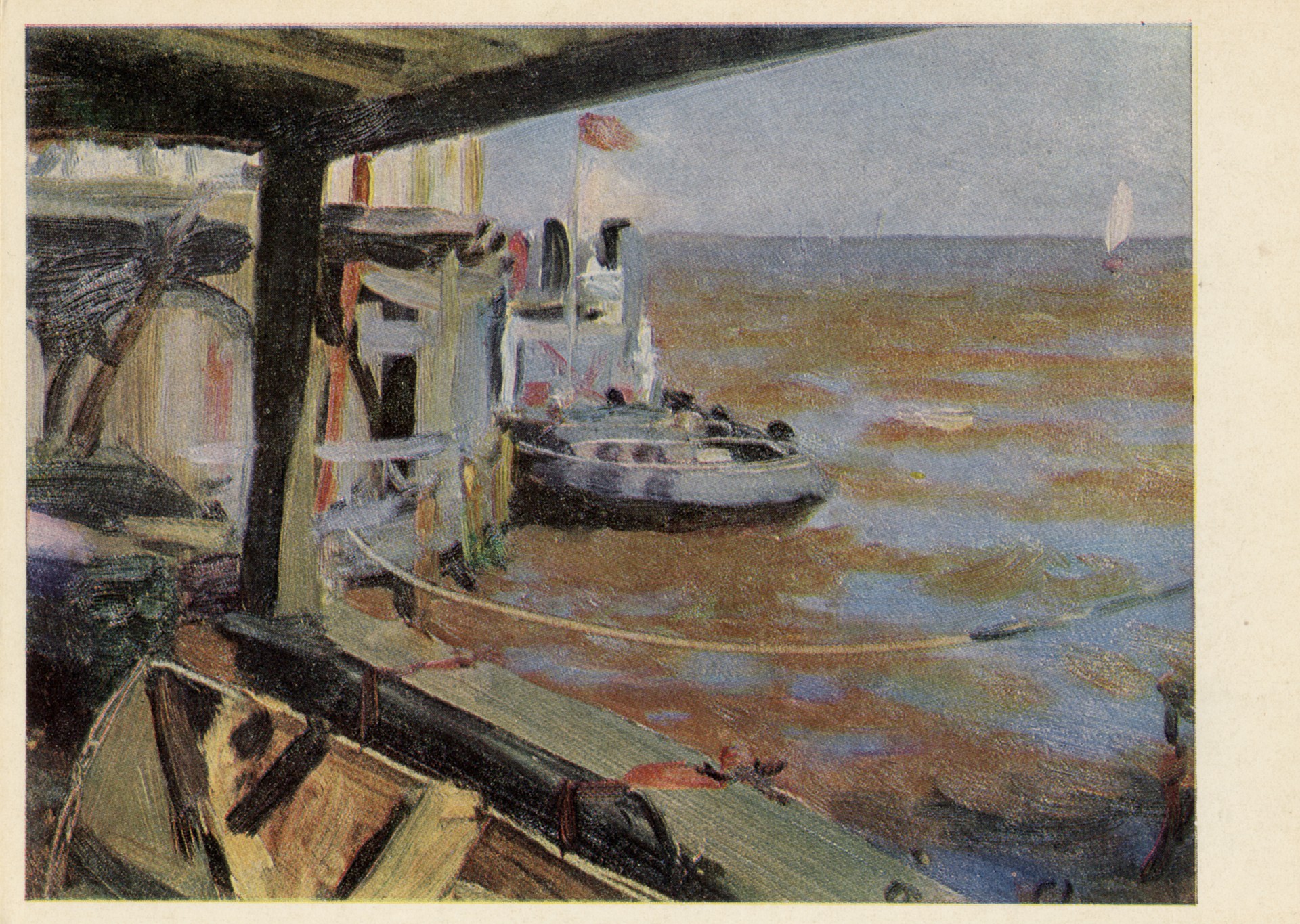 С плашкоута