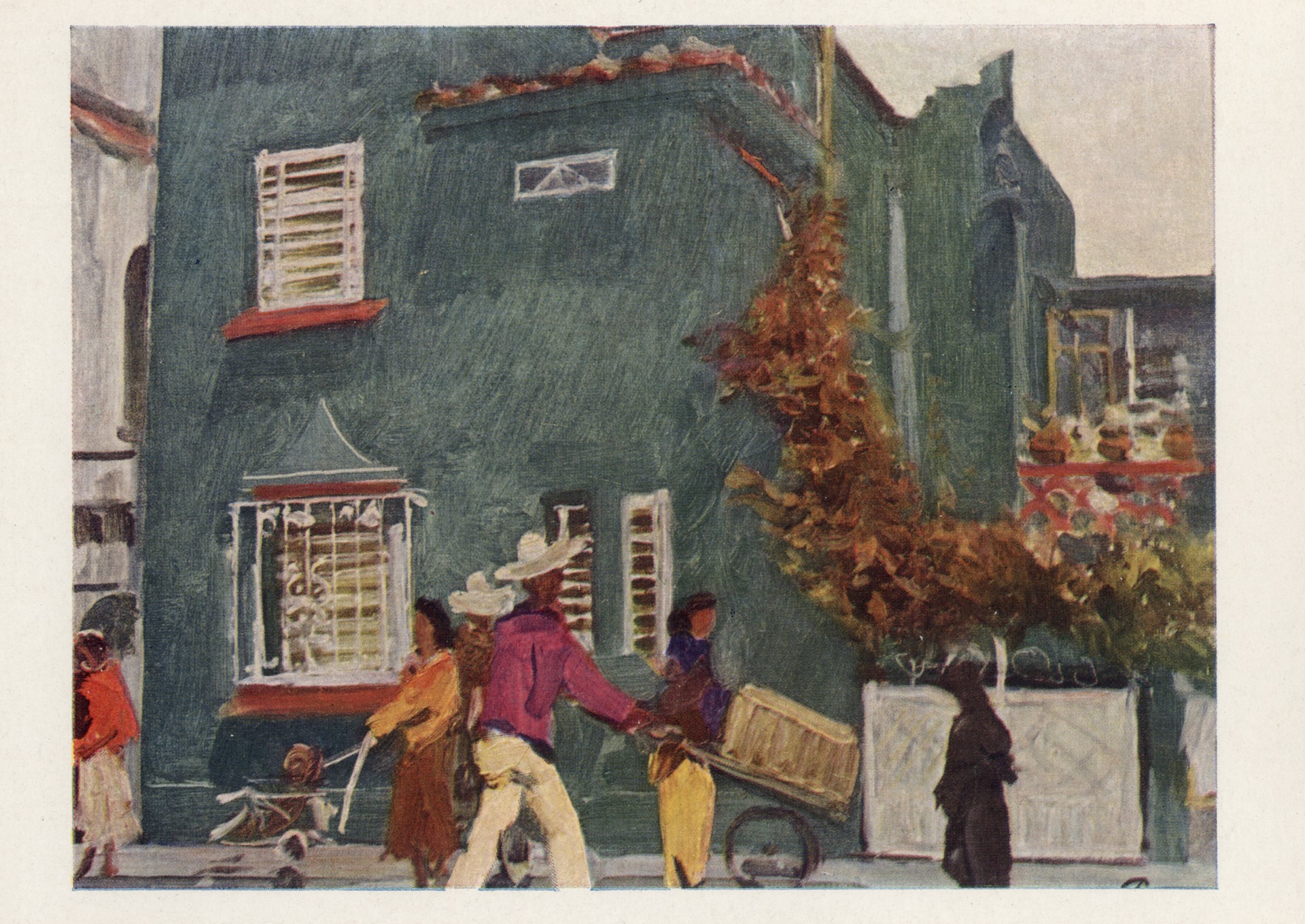 Уличка в Мехико. Мексика