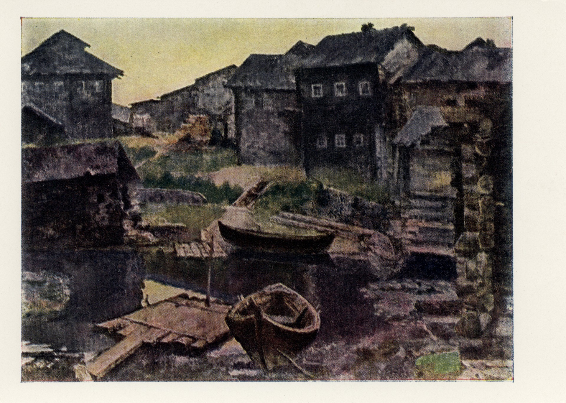 Беломорье. Белая ночь. Нижм-озеро