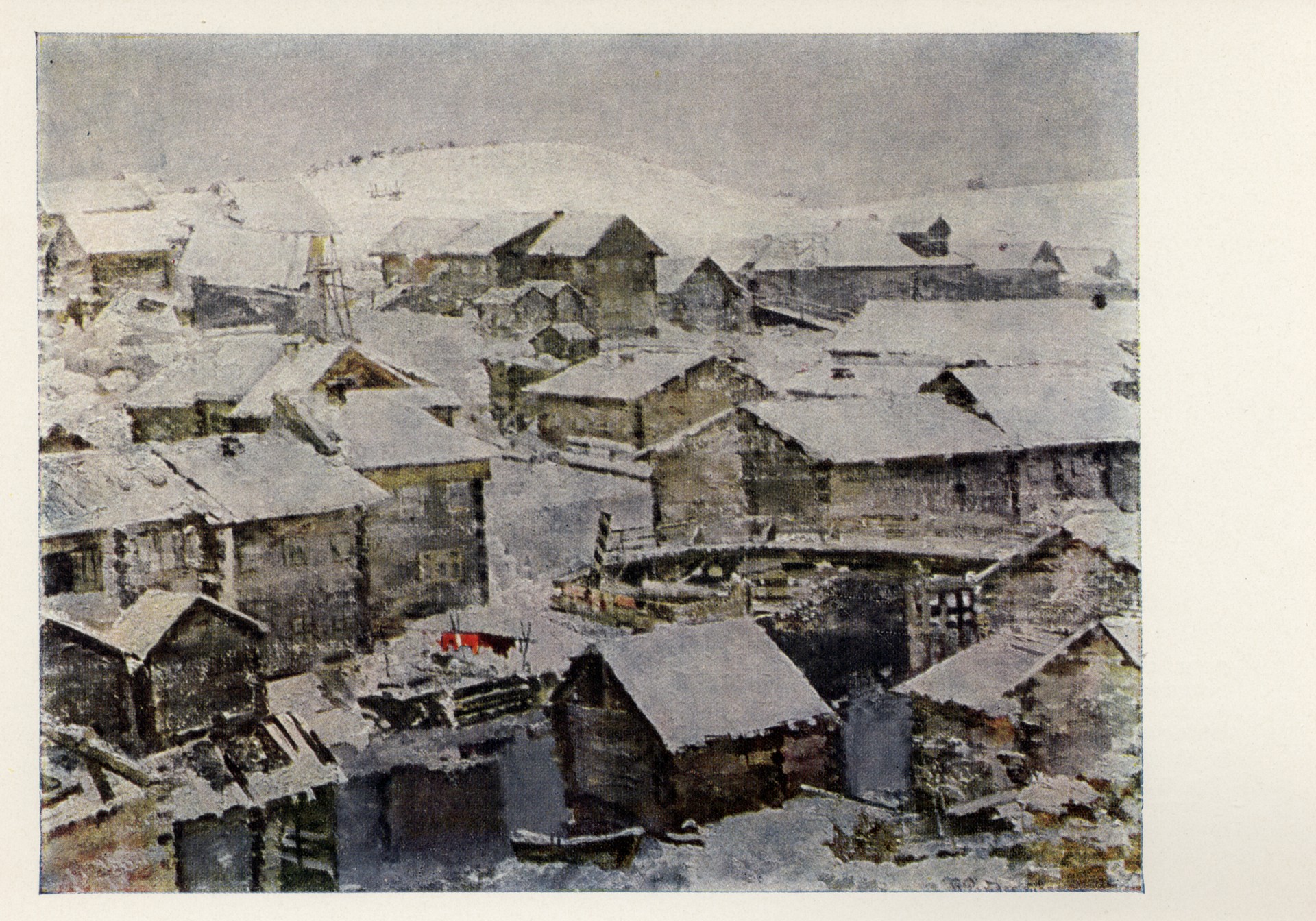 Беломорье. Нижм-озеро. Зима