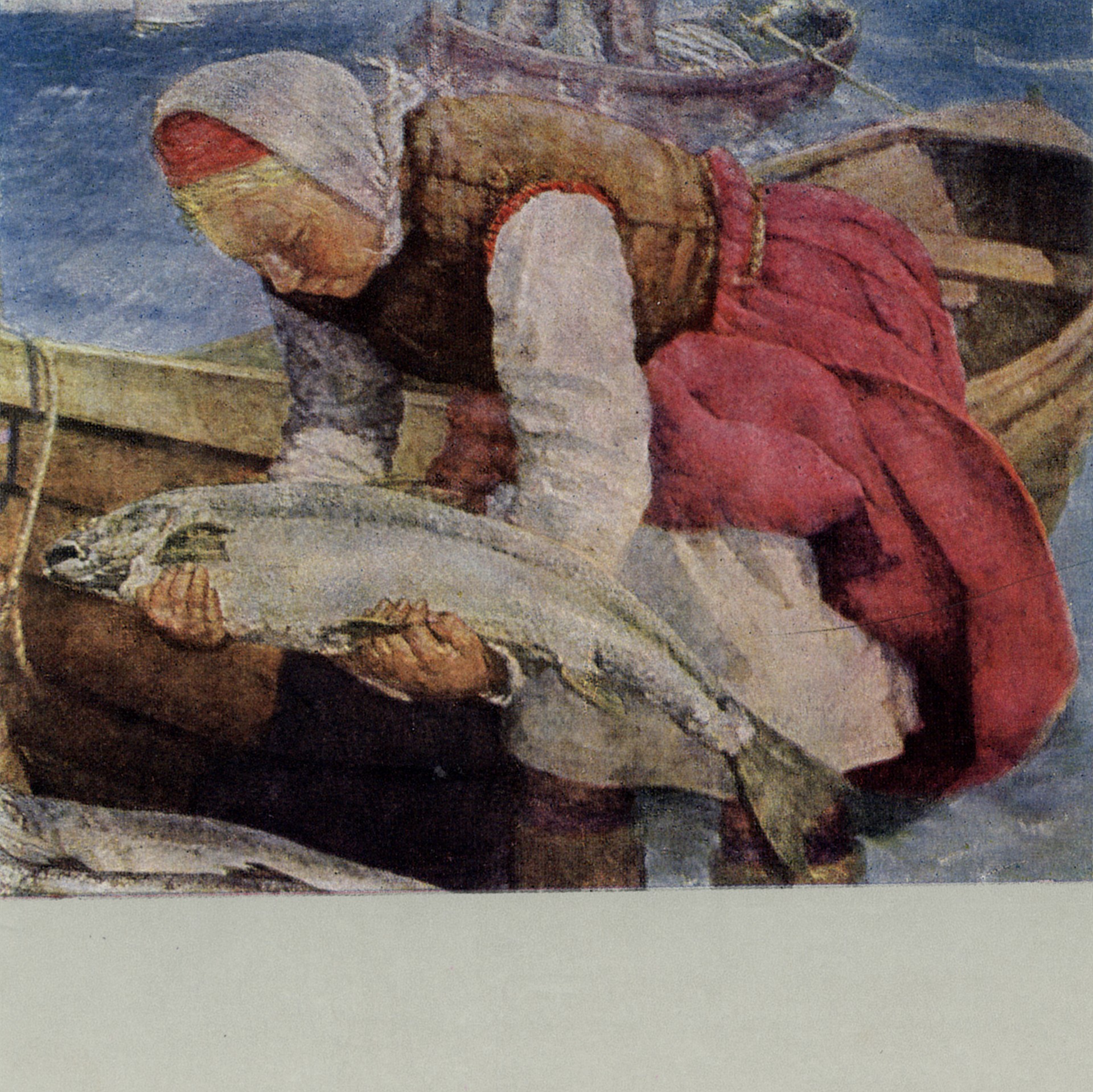 Колхозная путина на Белом море. Лов сёмги