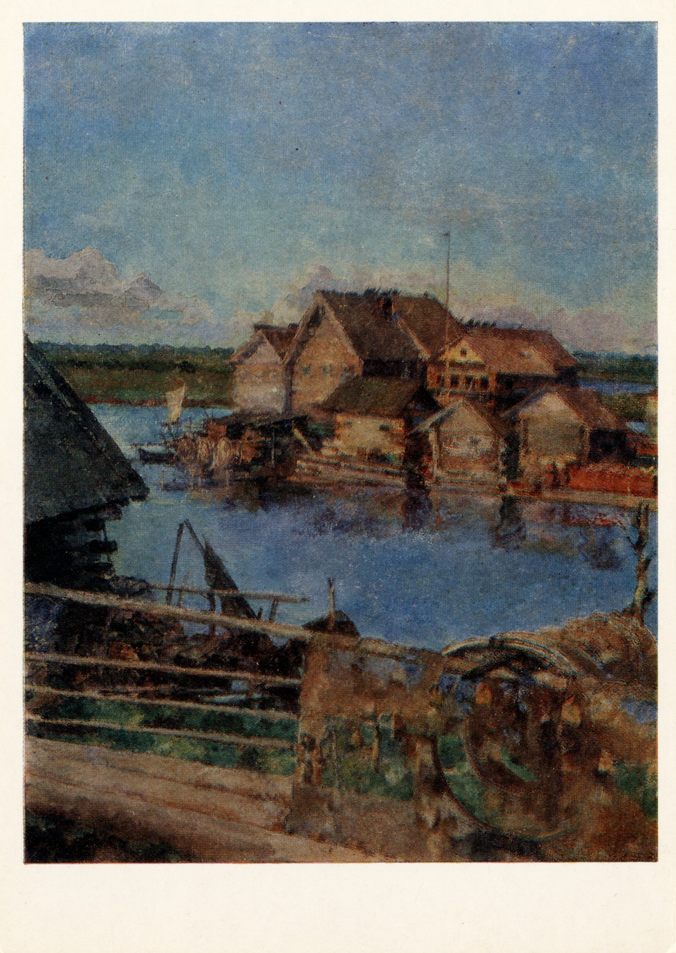 Старинный посад Луда