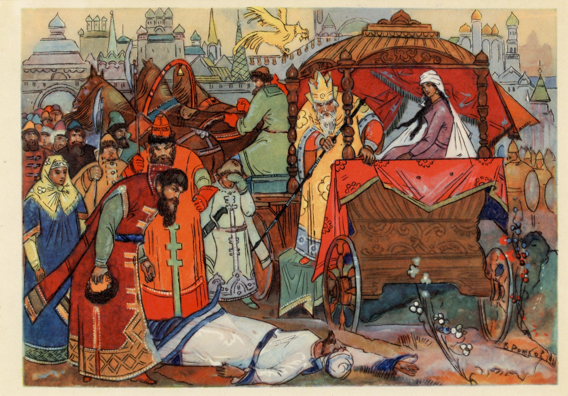 Сказка о золотом петушке 2