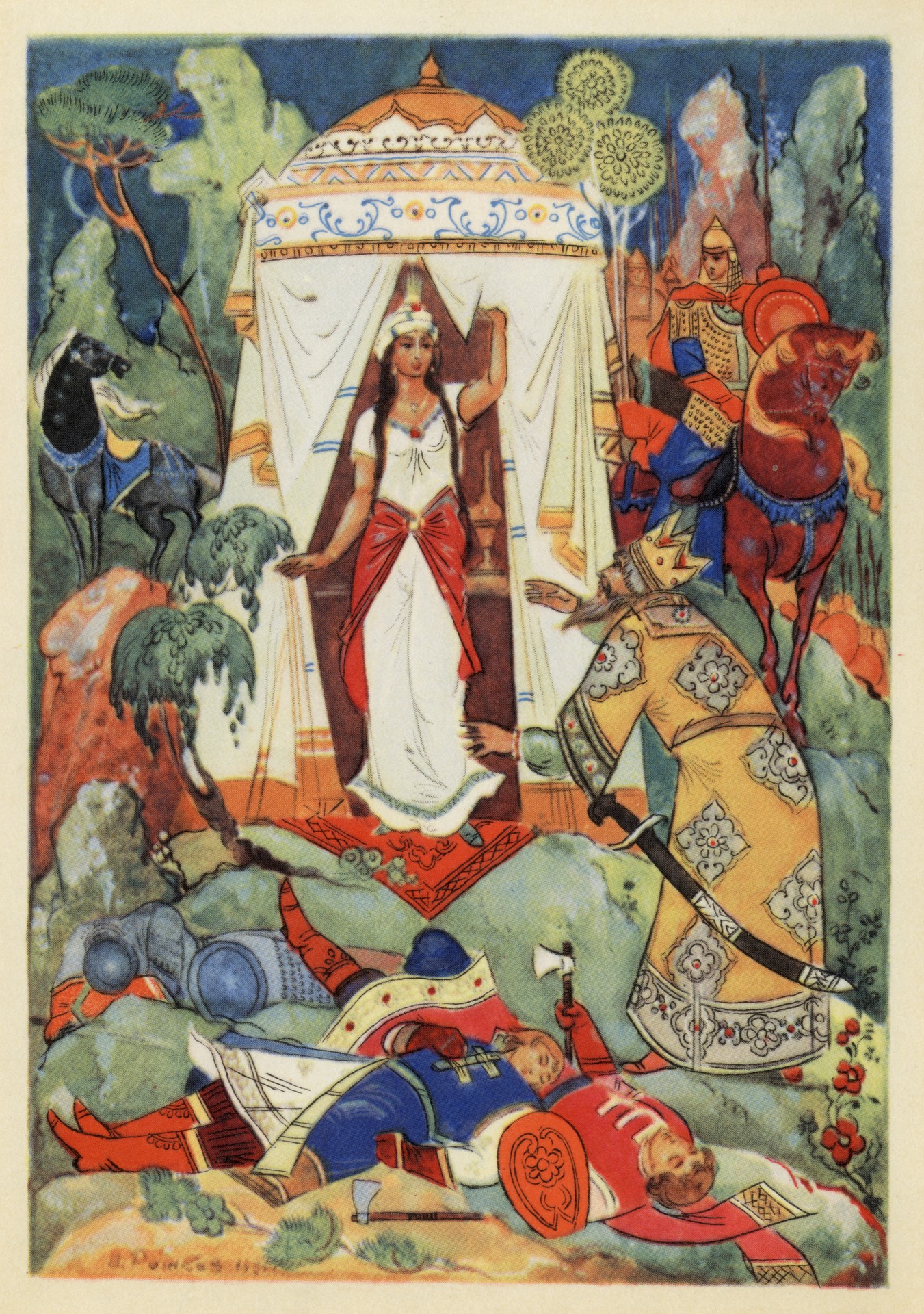 Сказка о золотом петушке