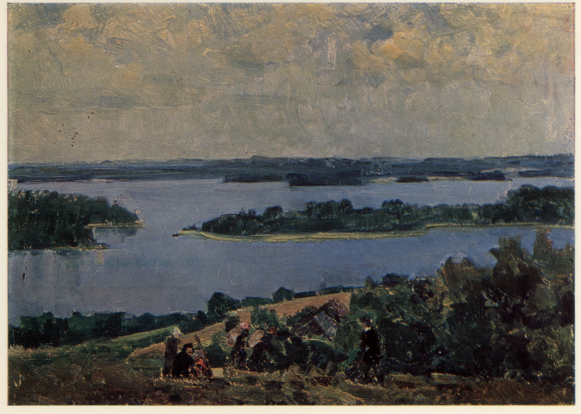 На Валдае вечером