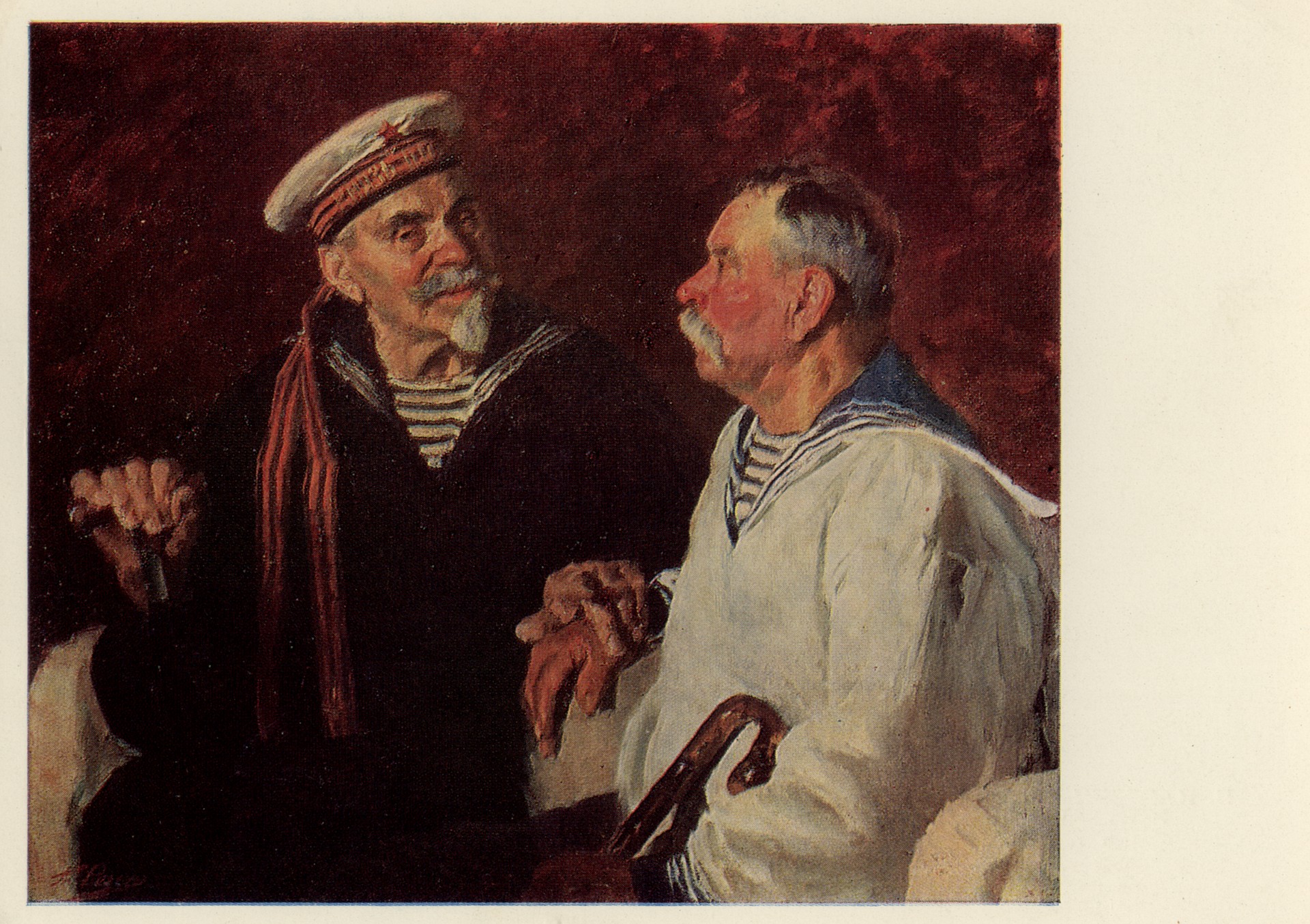 Потёмкинцы П.Н. Ольховский и Г.Н. Полторацкий