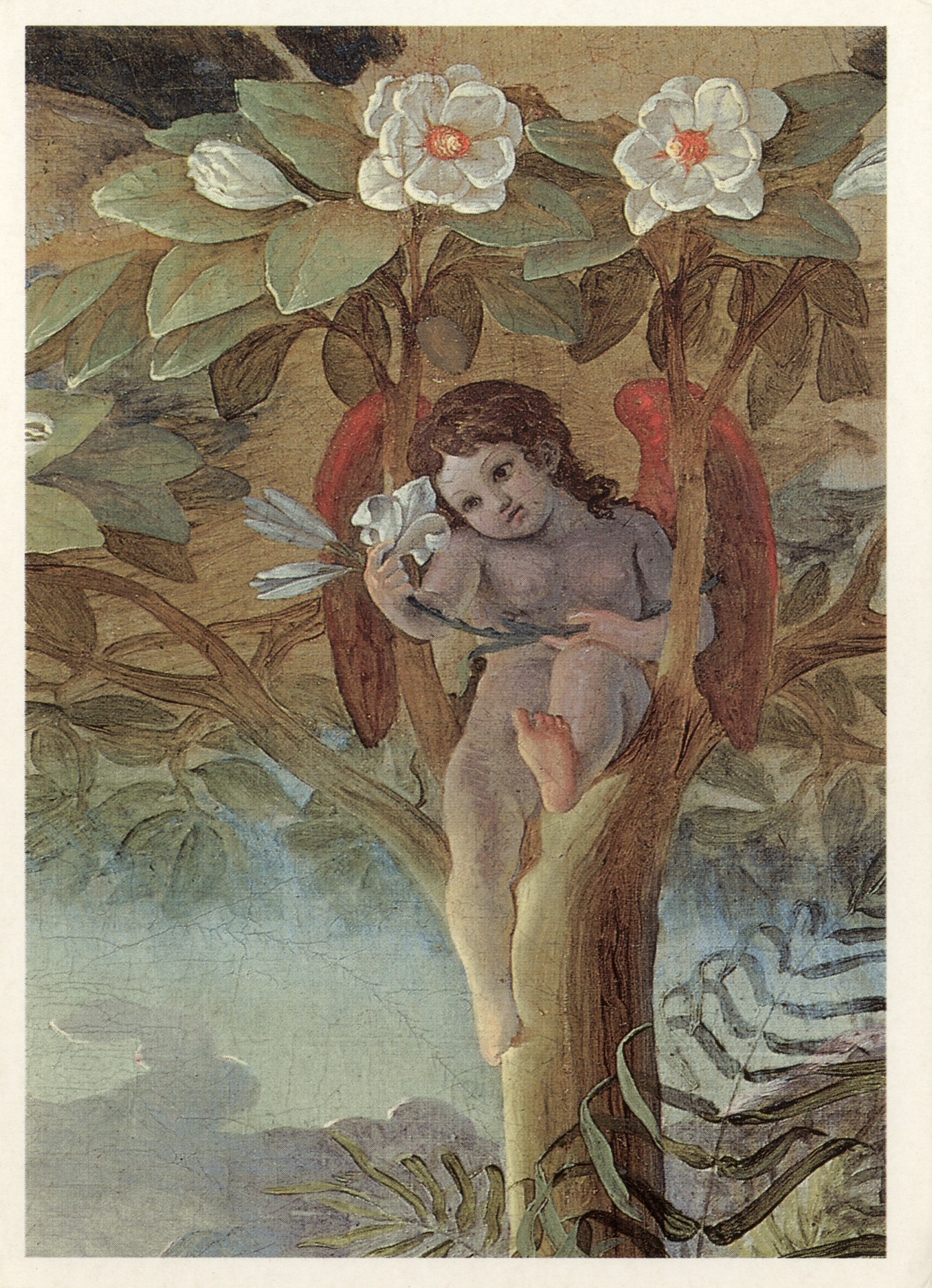 Ангел в цветнике