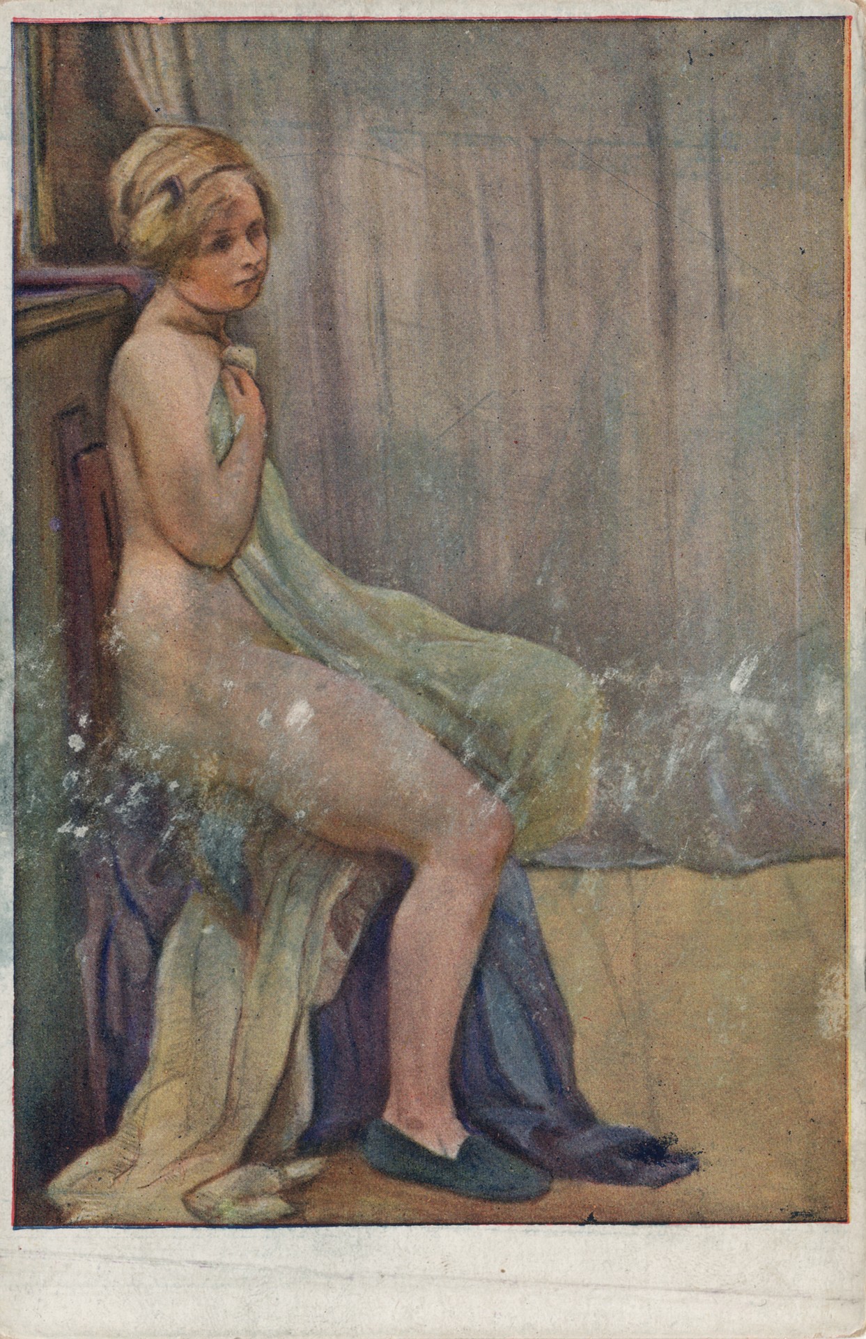 После купания