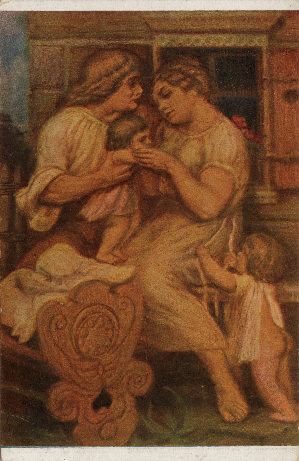 Сельская семья