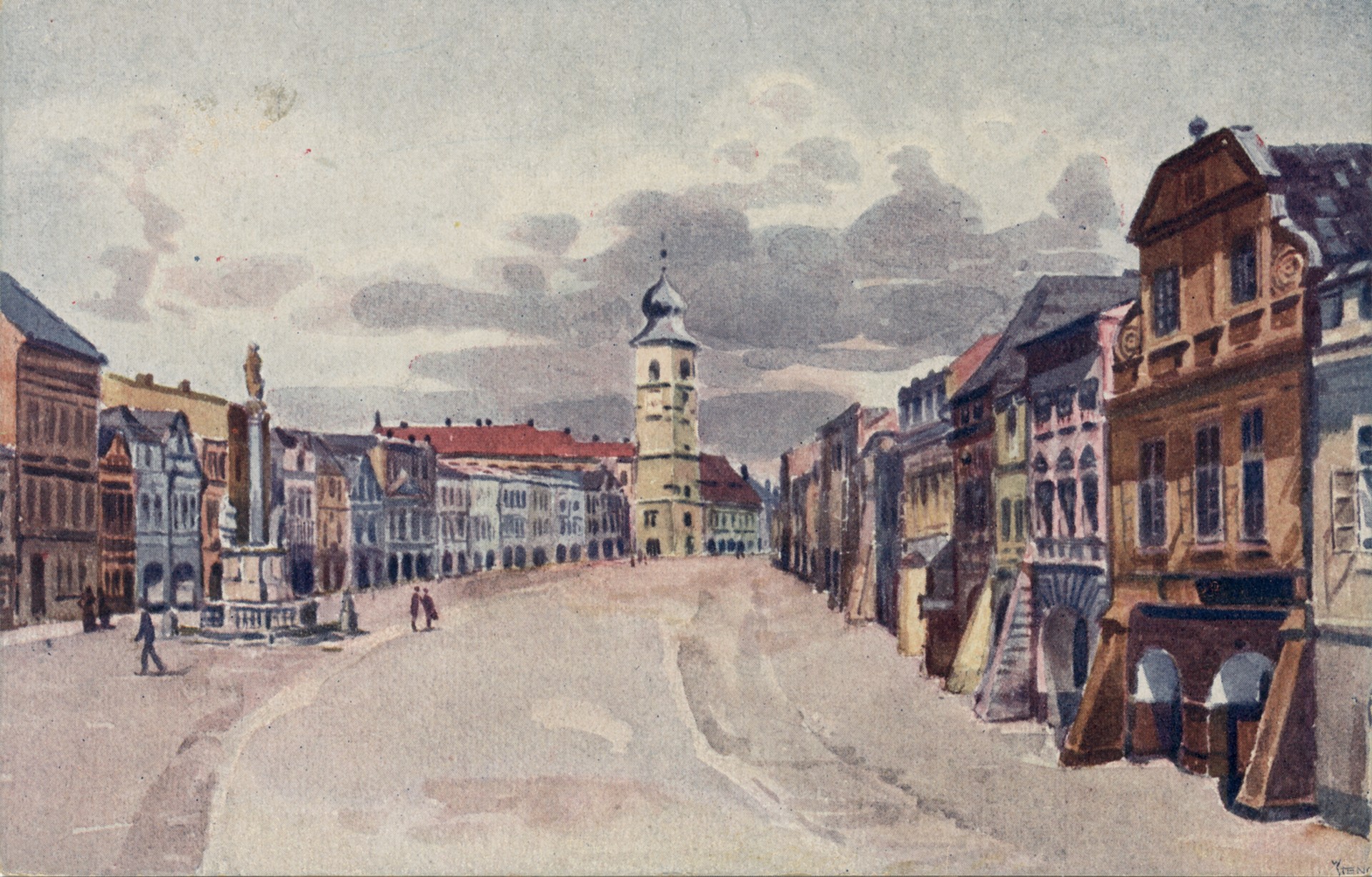 Площадь в Риегрово