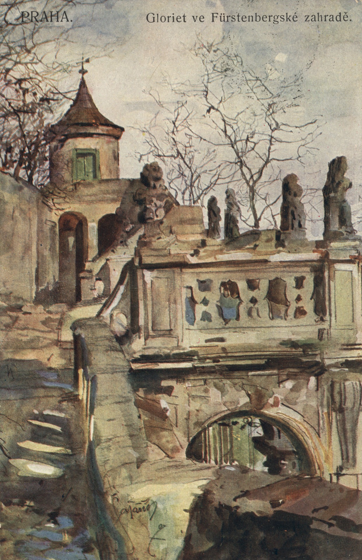 Вид в Праге