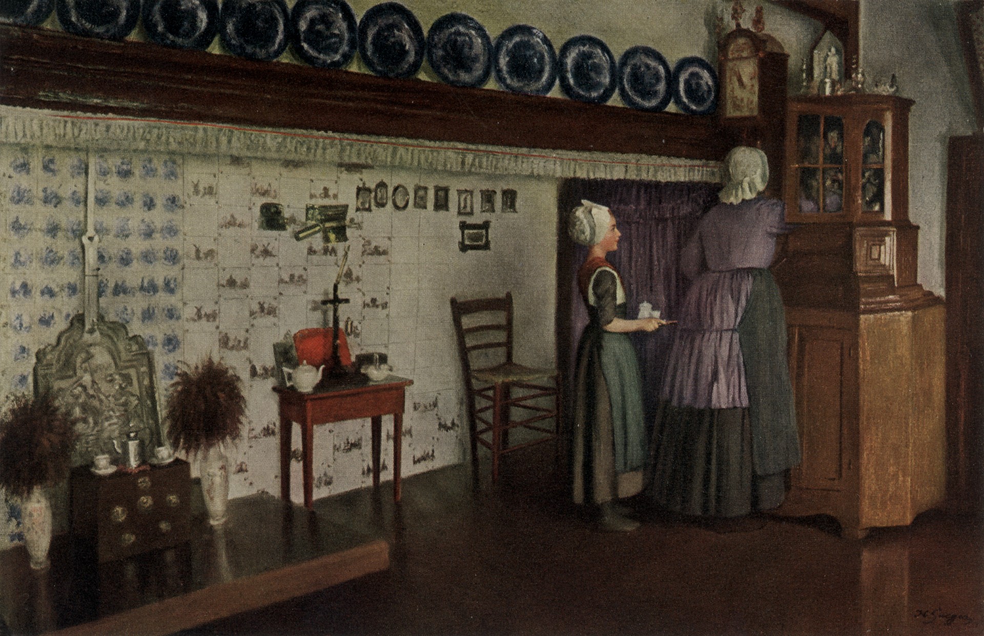 Голландия. Крестьянский дом