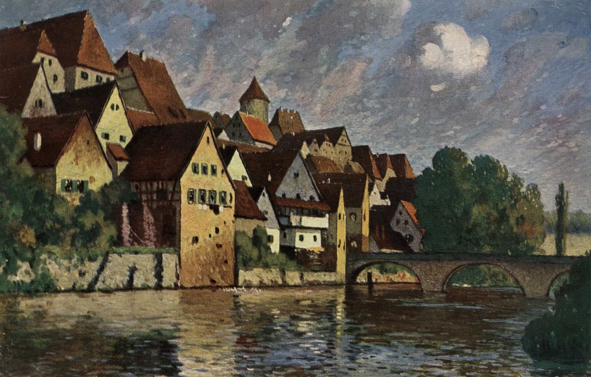 Мирный небольшой город