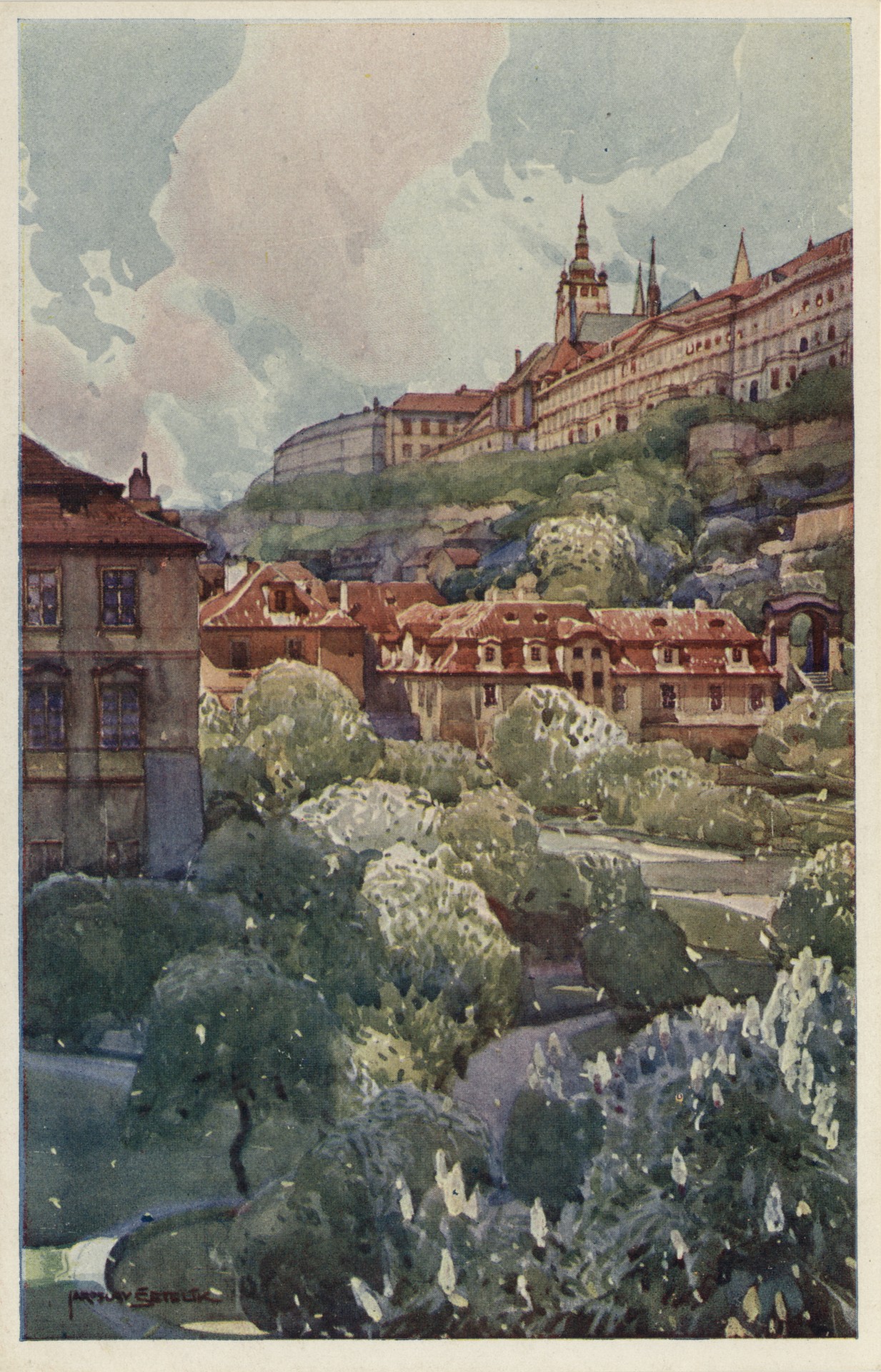 Пражские акварели серия 2