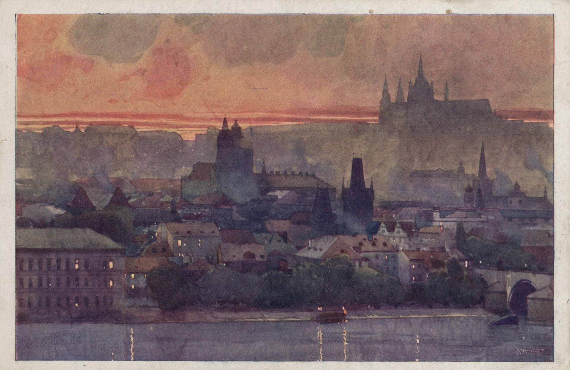 Пражские акварели. Серия 3. 5