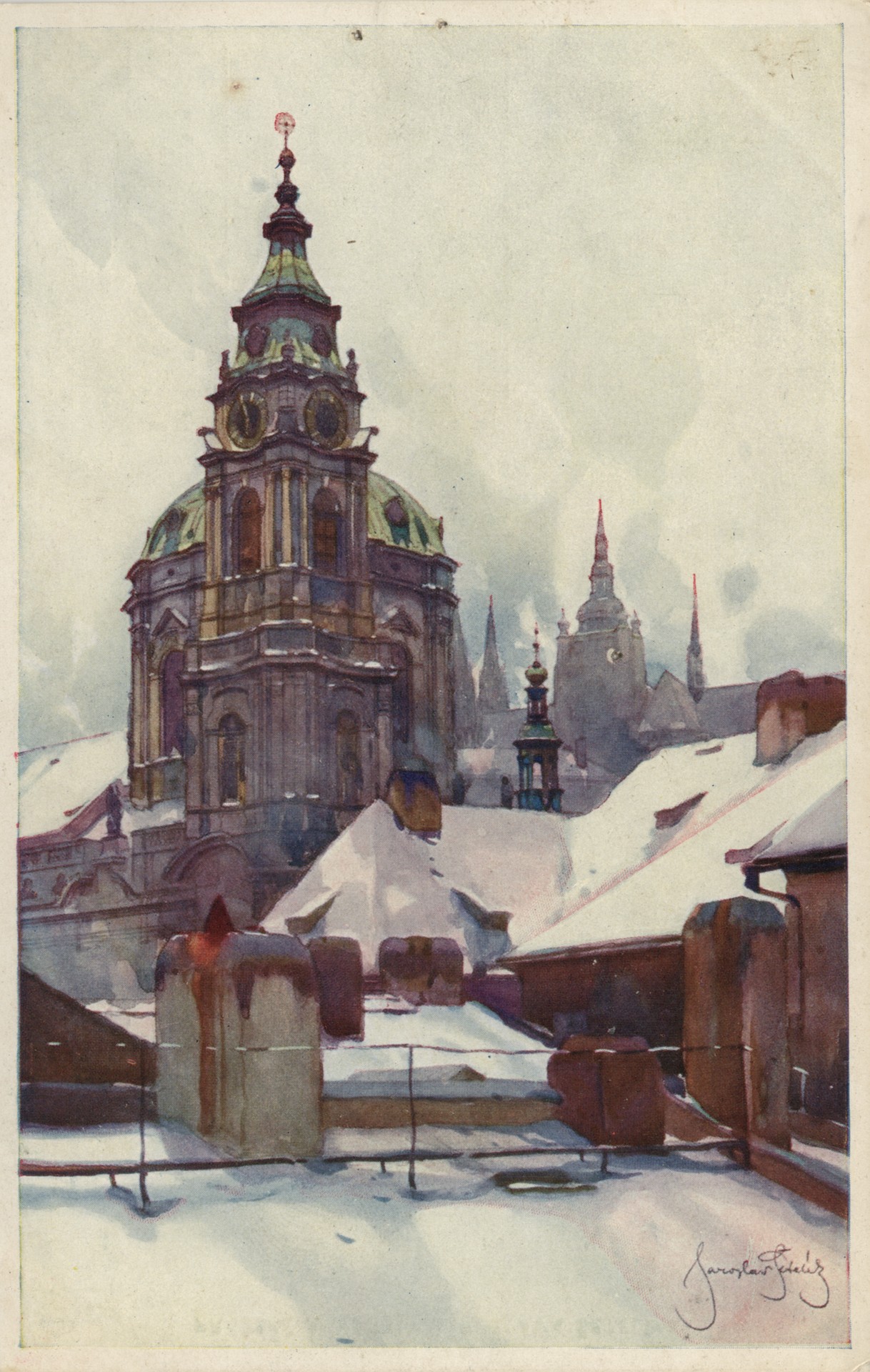 Пражские акварели. Серия 3. 7