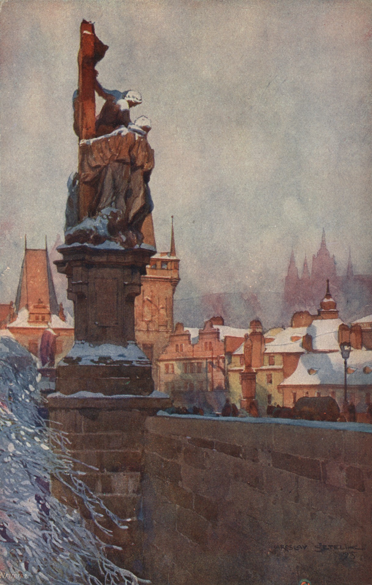 Пражские акварели серия 4