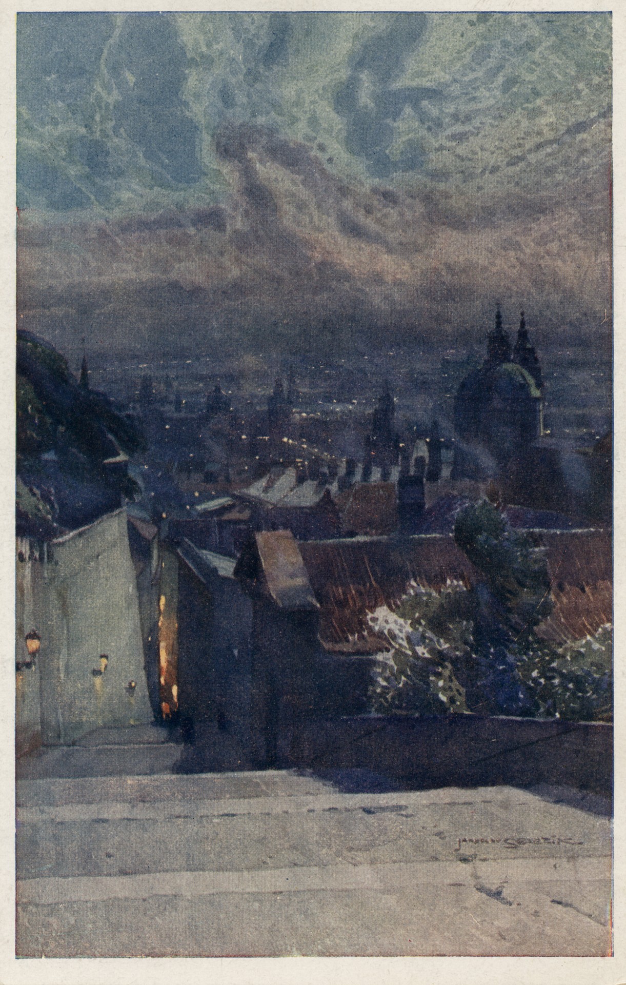 Пражские акварели. Серия II