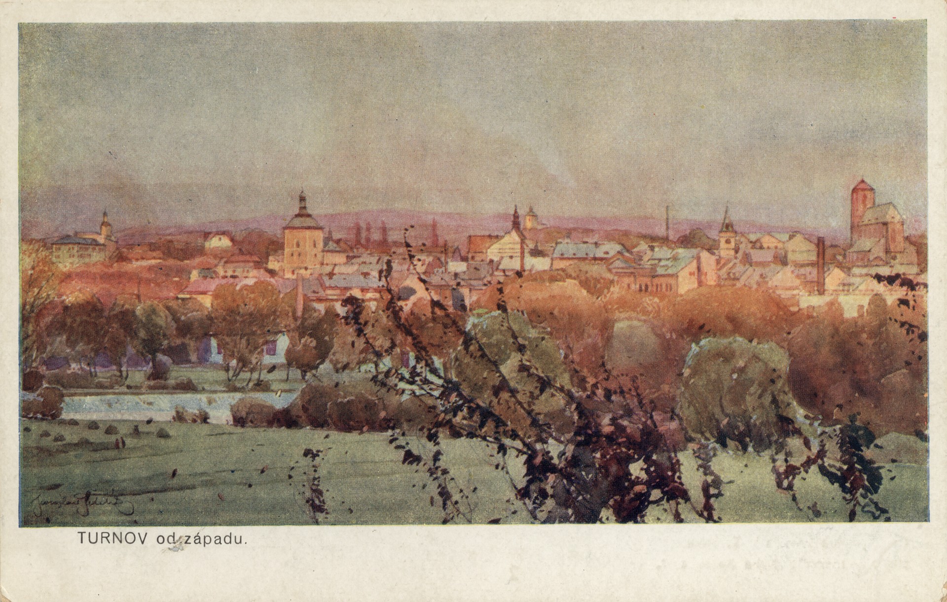 Турнов с запада
