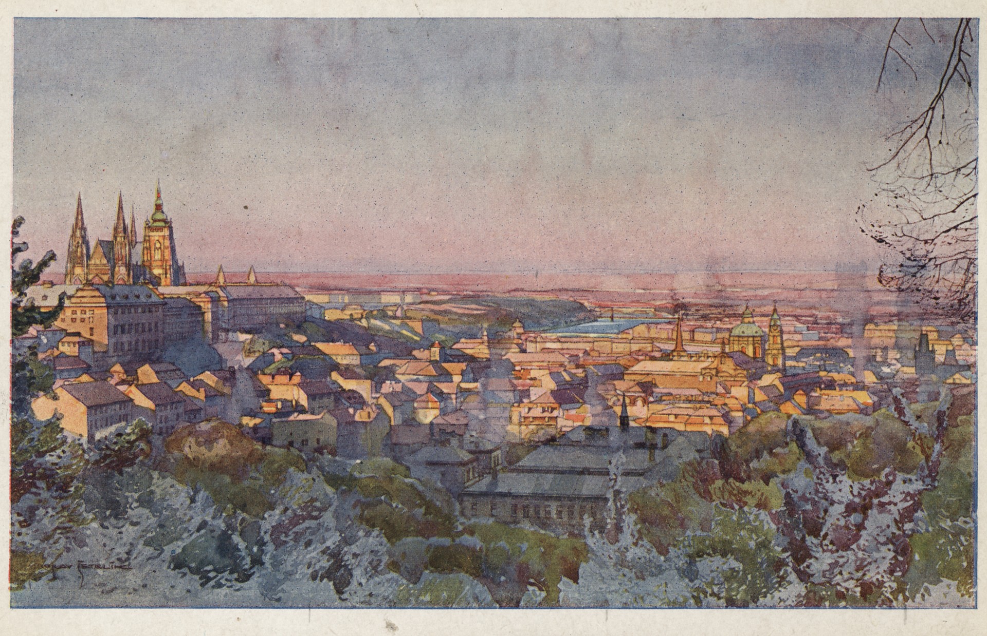 В Страховской заграде