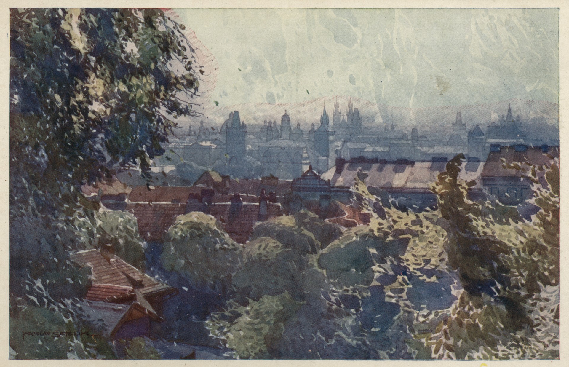 Вид Праги 18