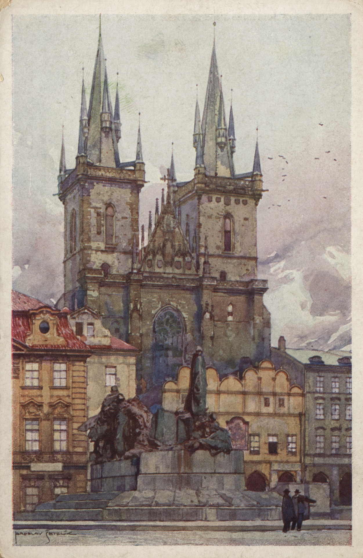 Вид Праги 21