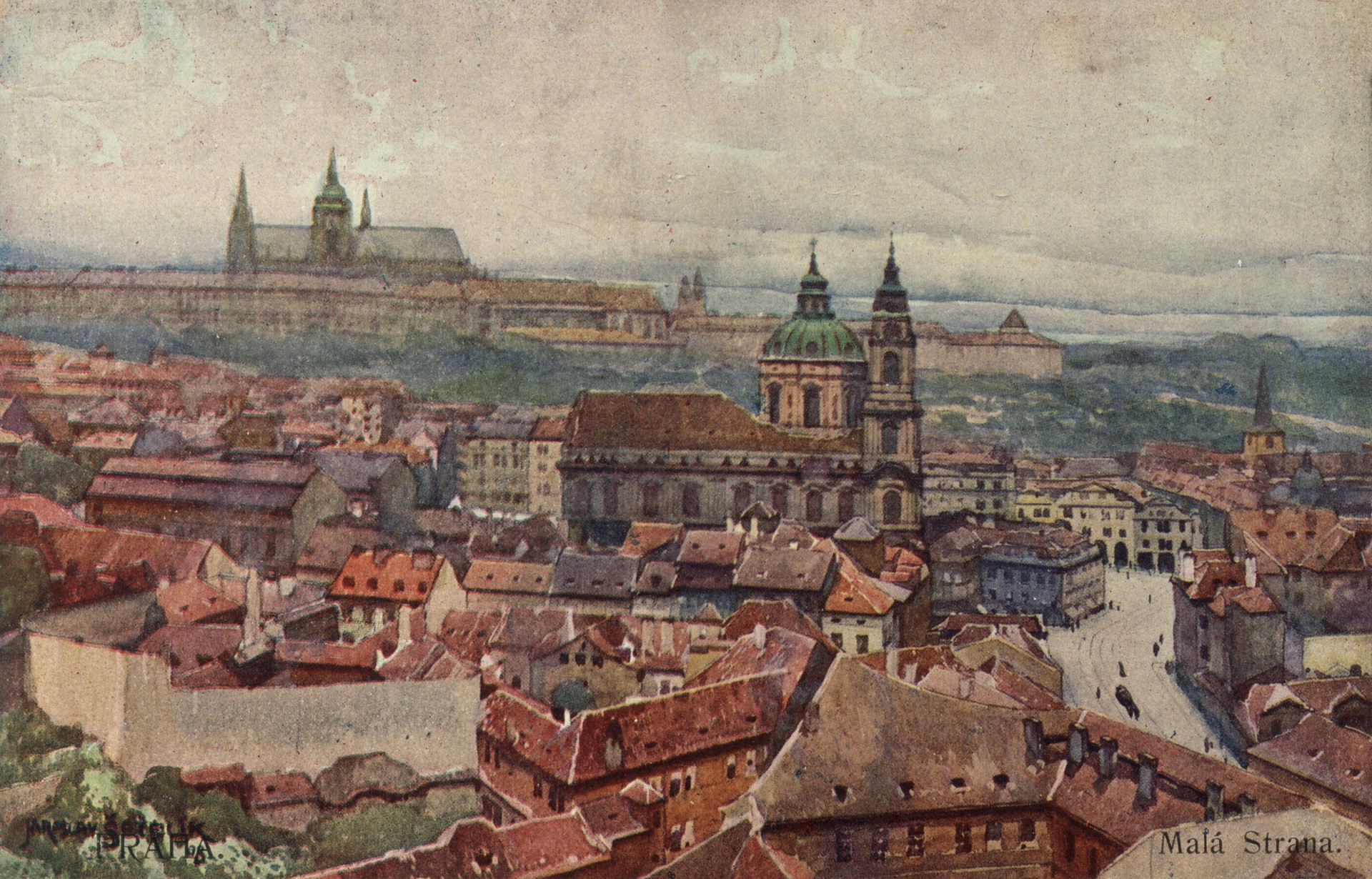 Вид Праги 2