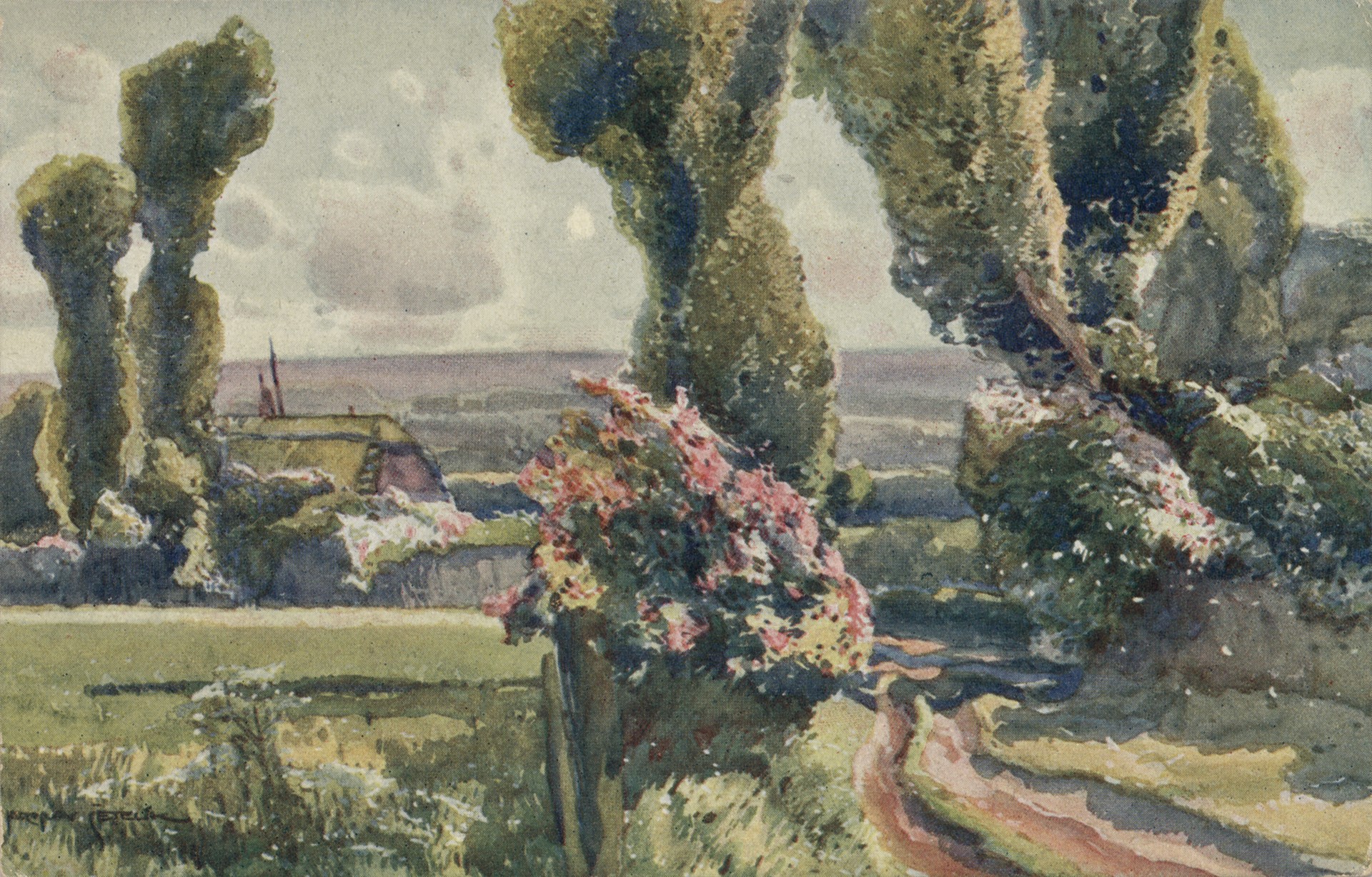 Загородный пейзаж