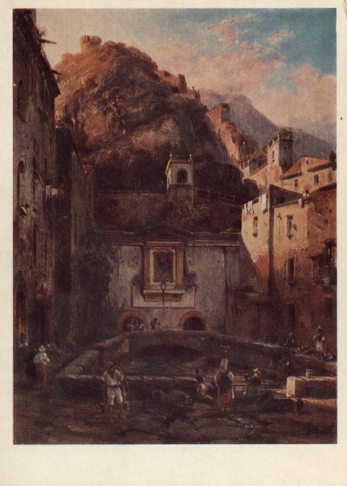 Итальянский дворик