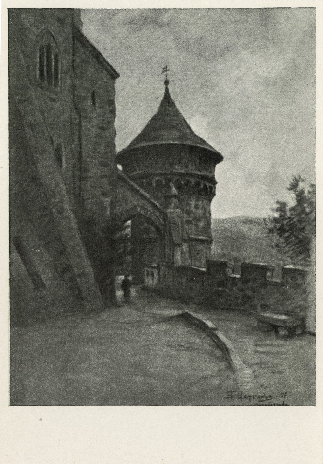 Крепостаня стена замка