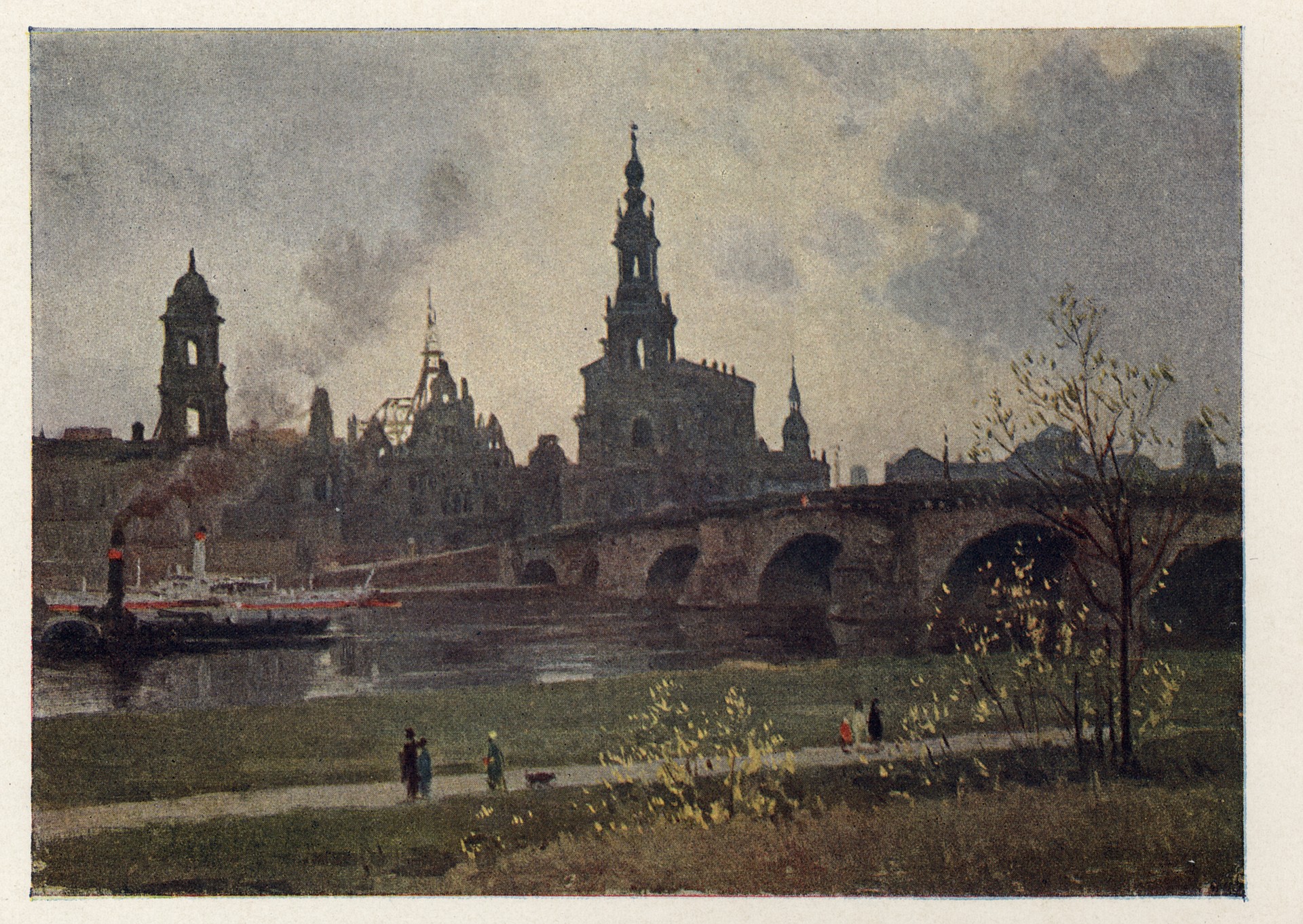 Старый Дрезден за Эльбой