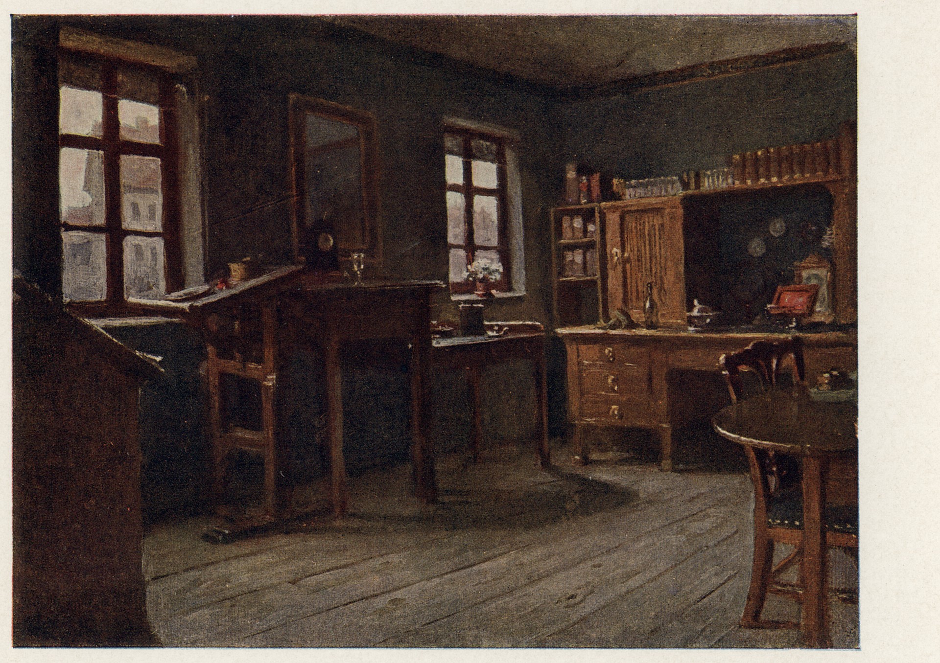 Веймар. рабочая комната Гёте