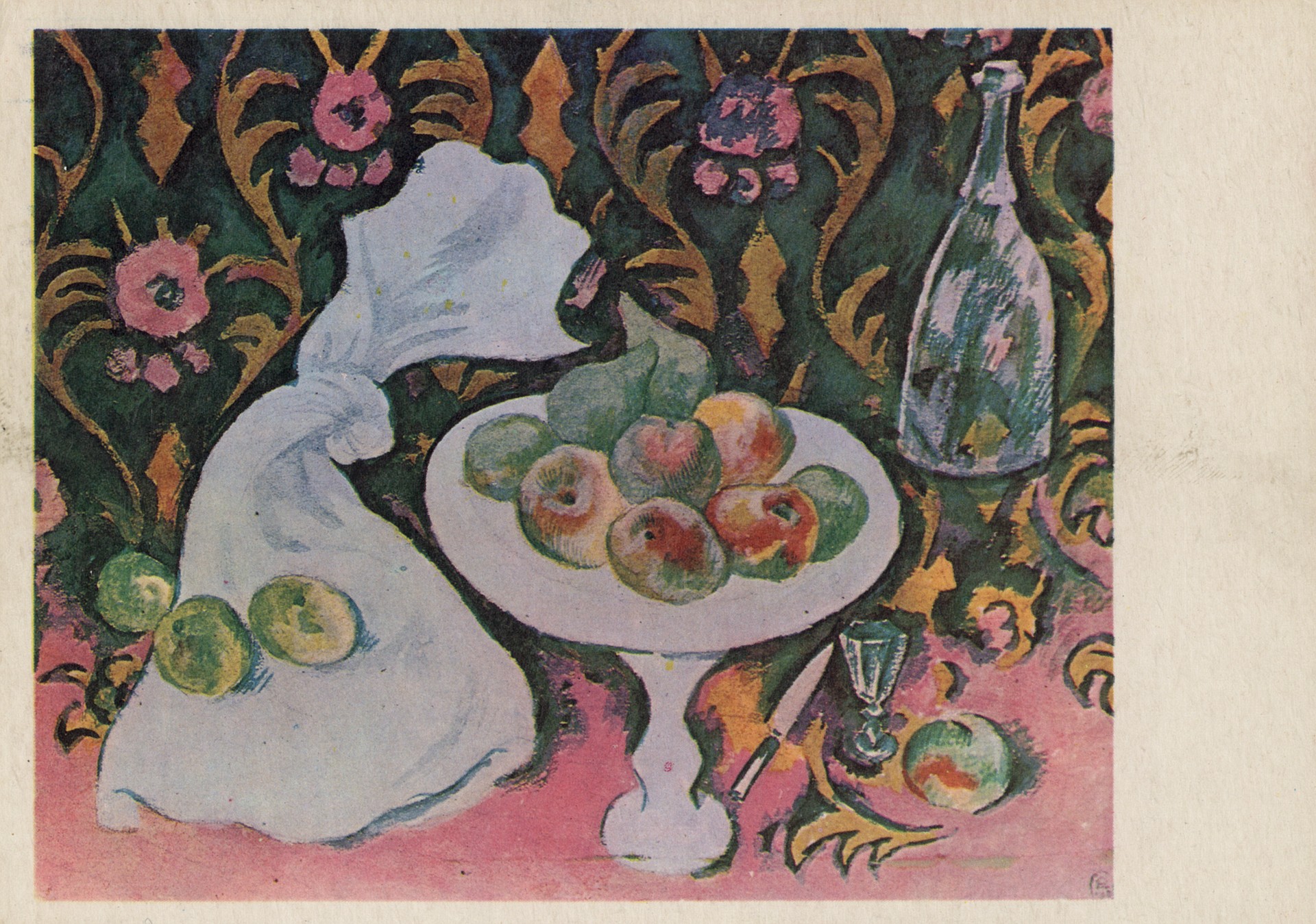 Натюрморт с белой салфеткой