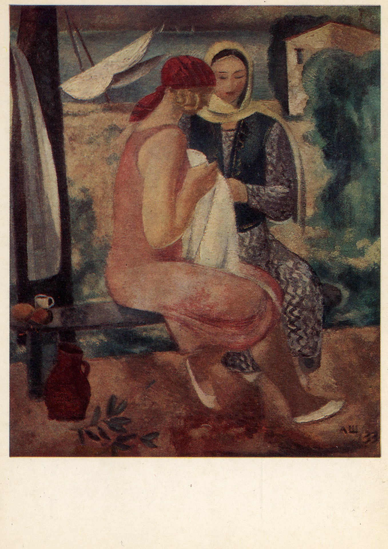 Женщины на берегу моря