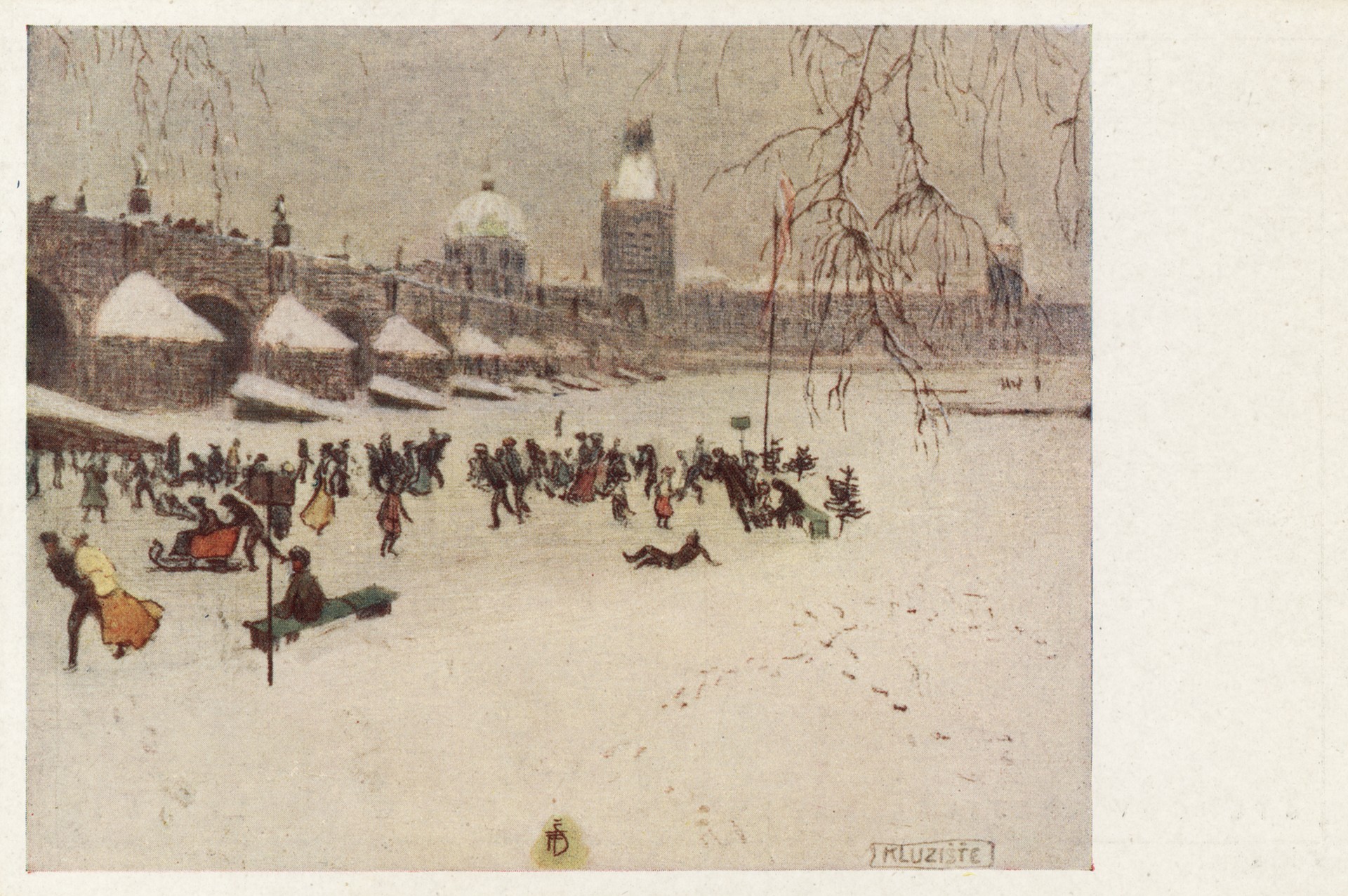 Катание на Влтаве