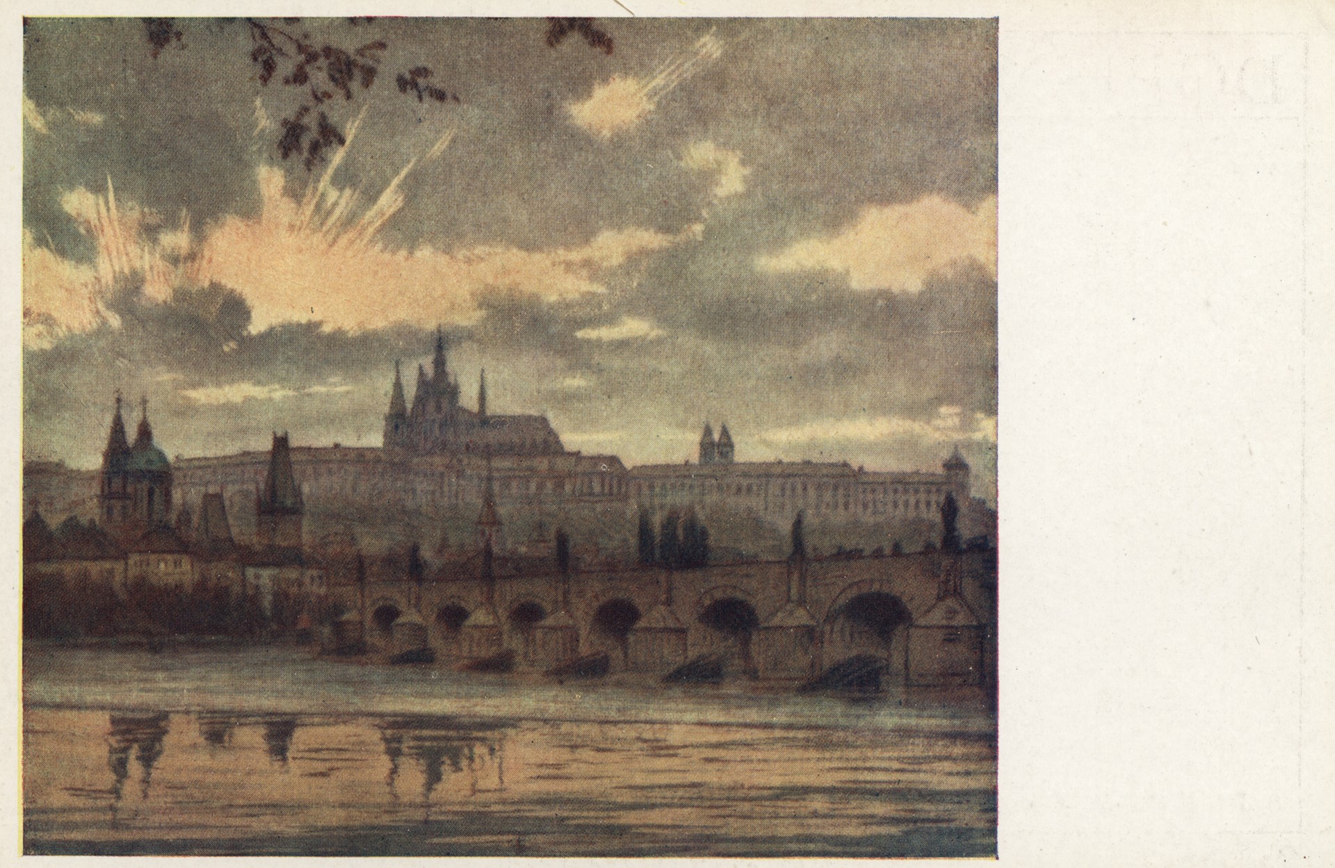 Градчане на закате