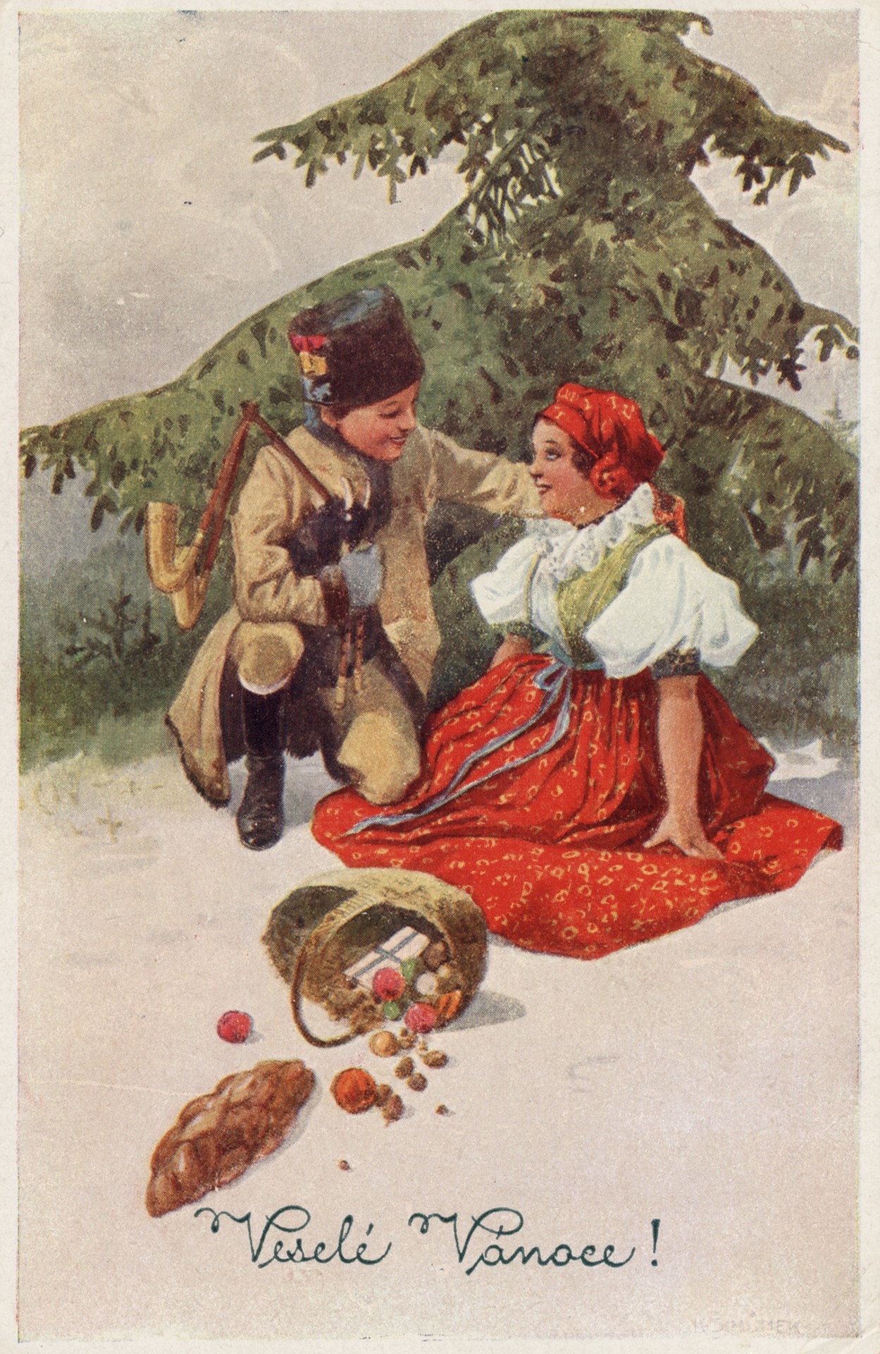 Новогодняя открытка 2