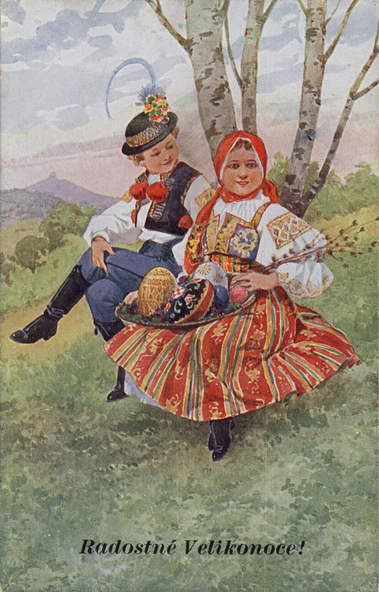 Пасхальная открытка 5