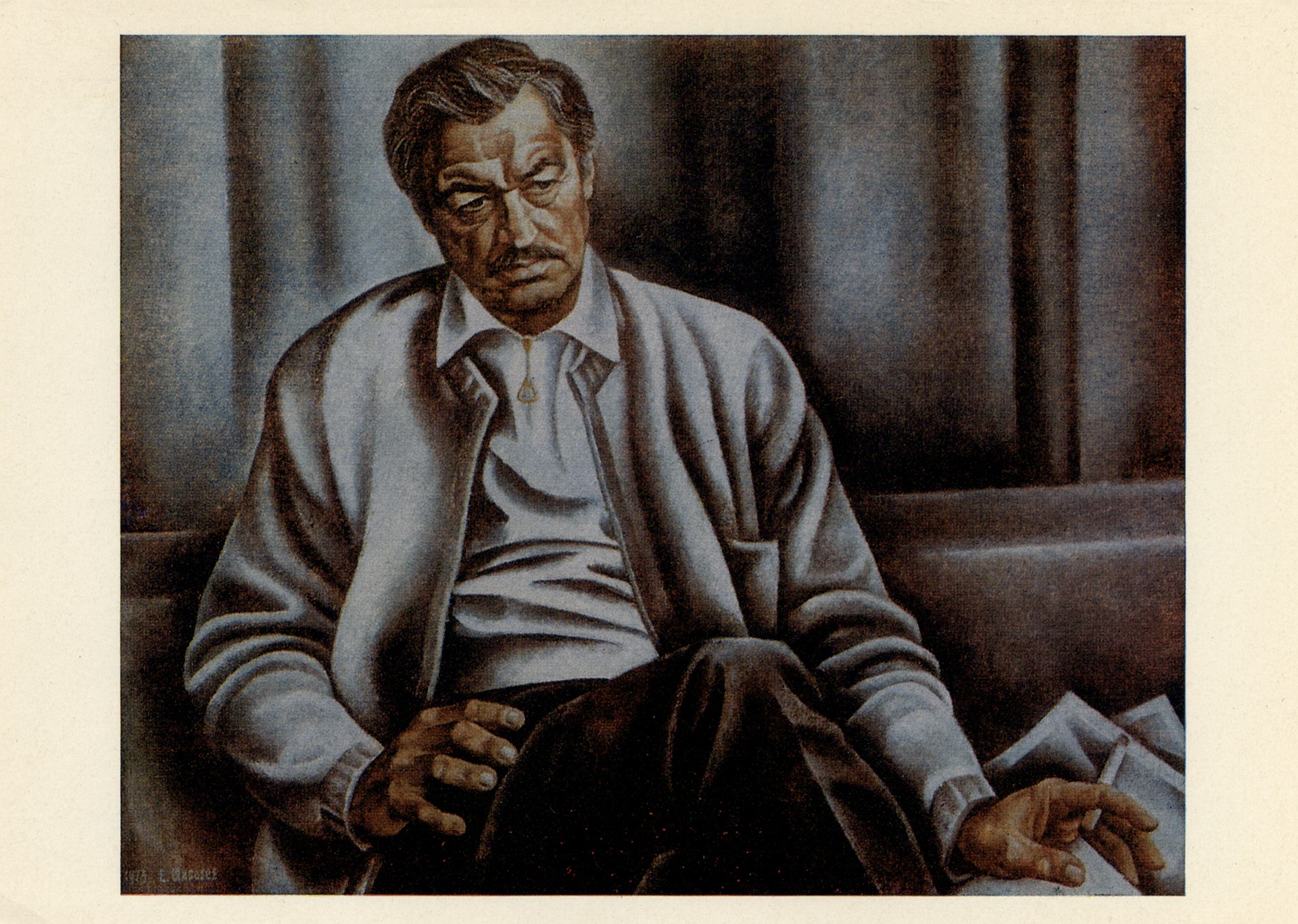 Портрет народного артиста СССР Е. Копеляна