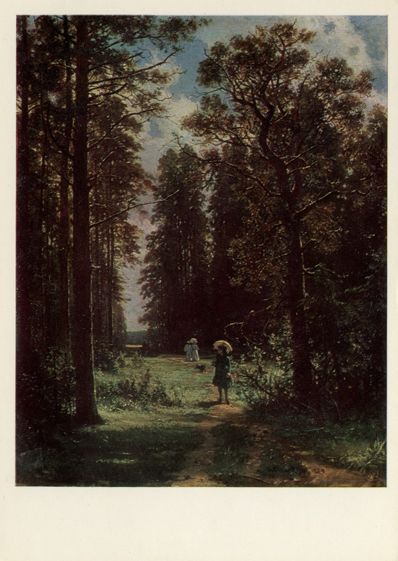 Дорожка в лесу