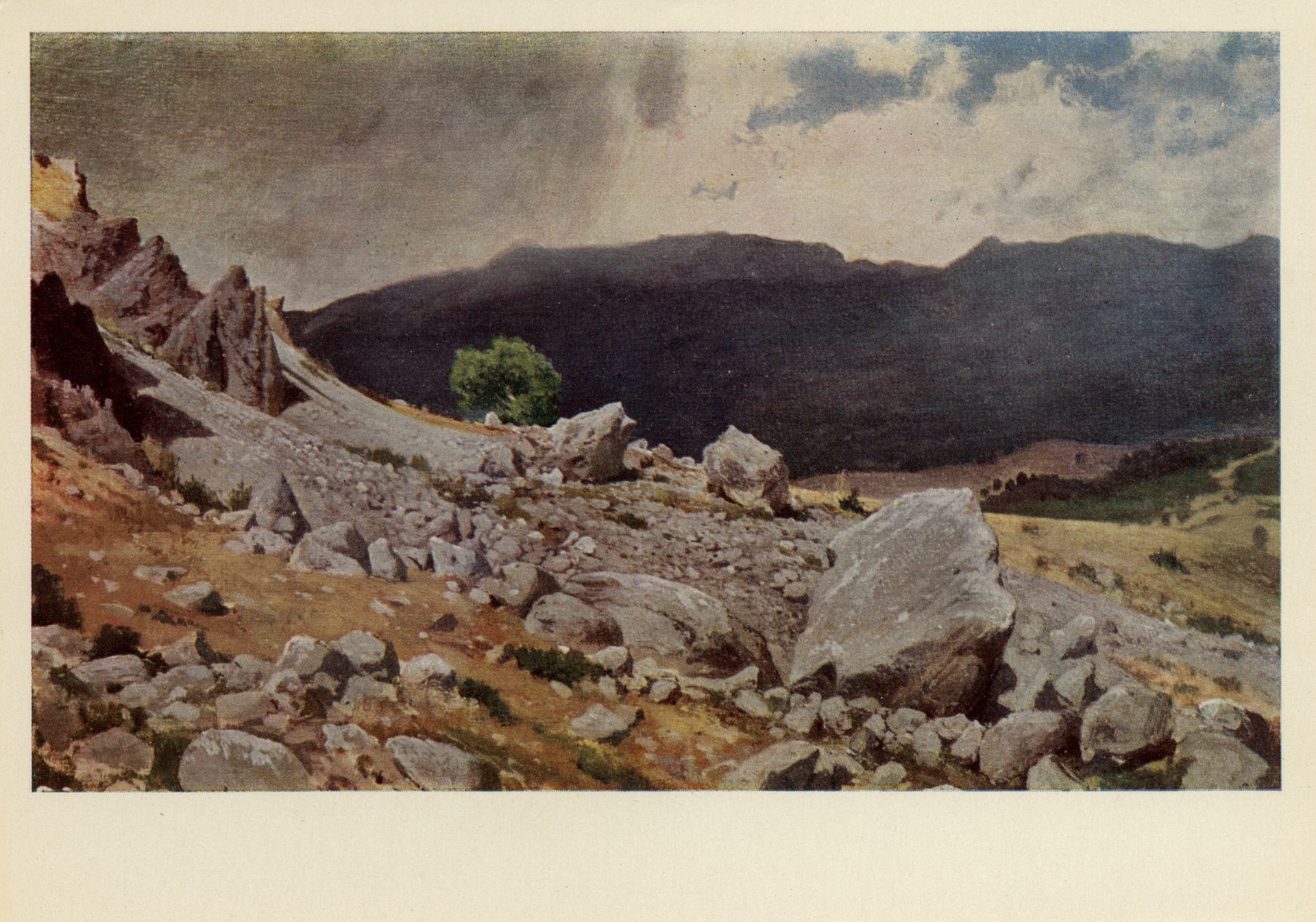 Из окрестностей Гурзуфа. Этюд