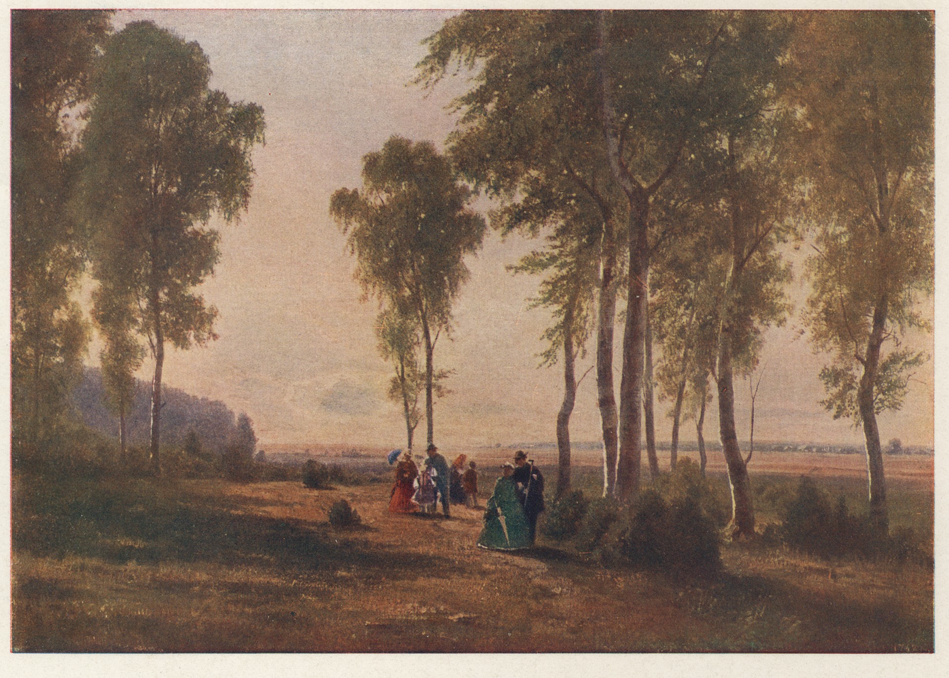 Прогулка при закате