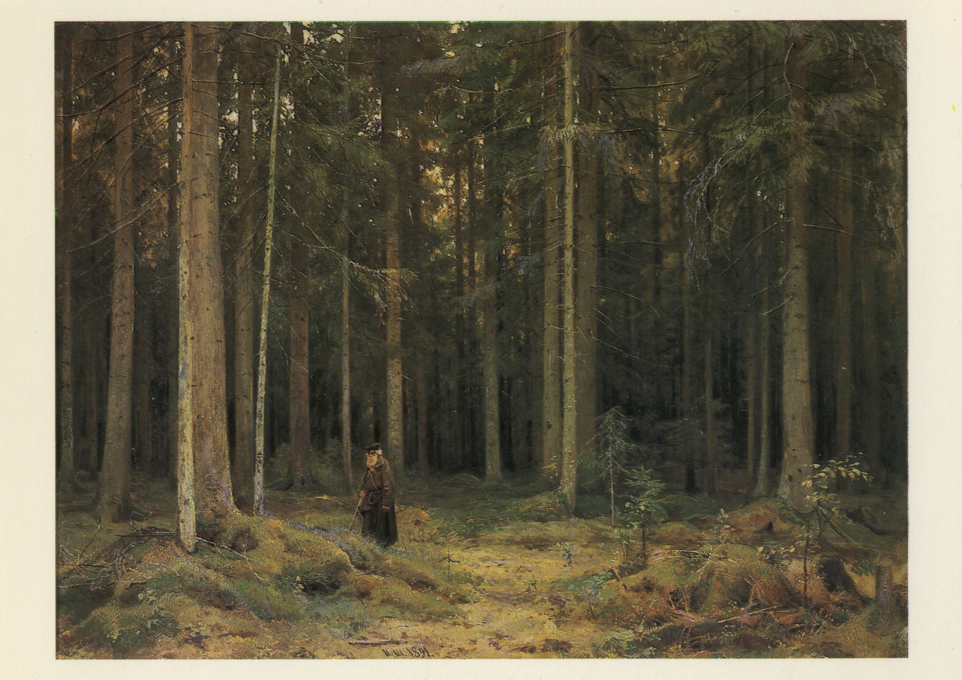 В лесу графини Мордвиновой