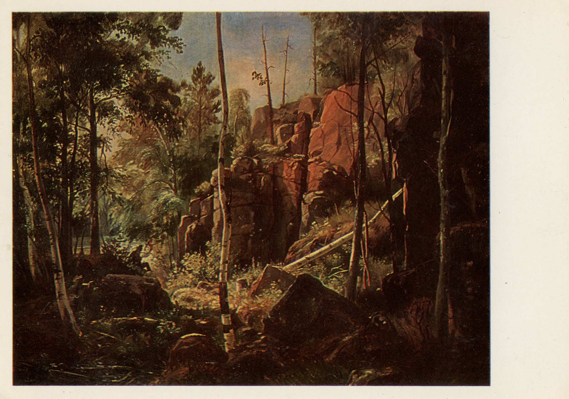 Вид на острове Валааме