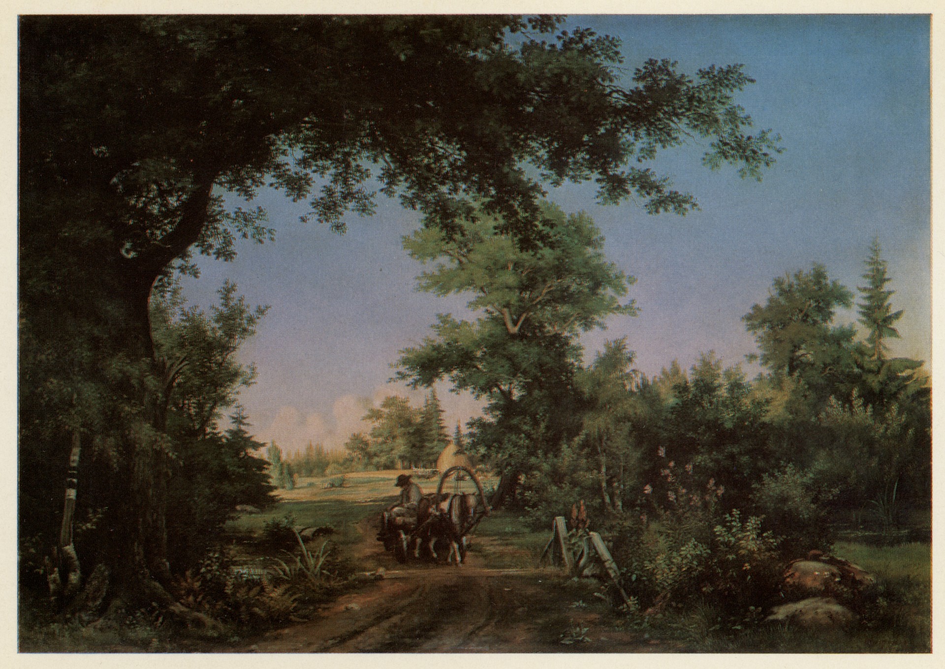 Вид в окрестностях Петербурга