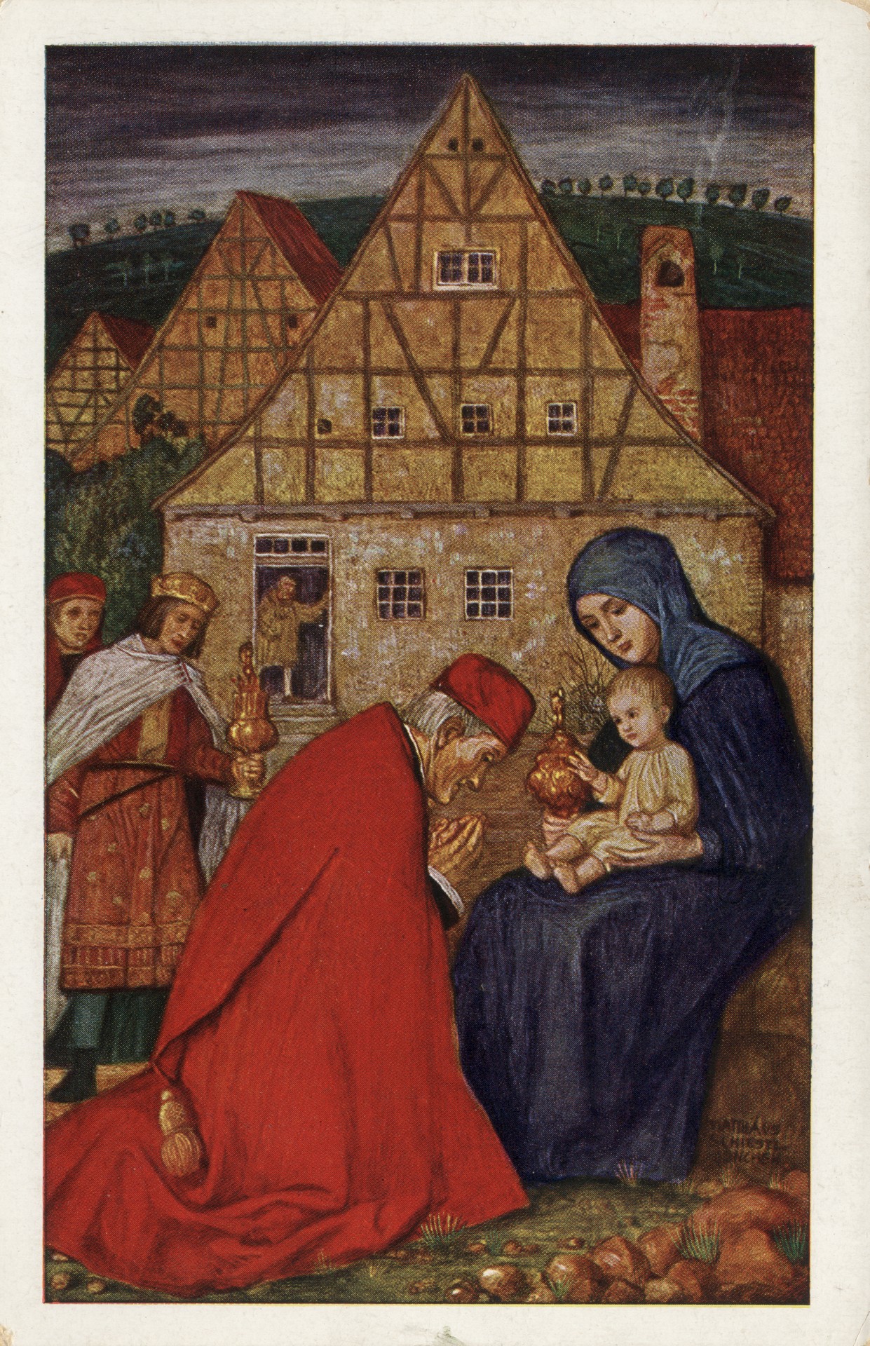 Преклонение перед Марией