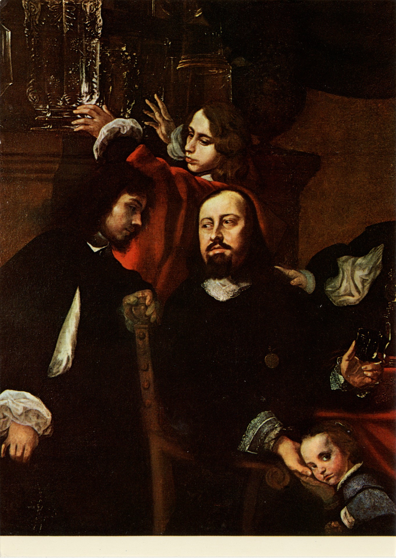 Фамильный портрет ювелира Дионизия Мизерани ок. 1653