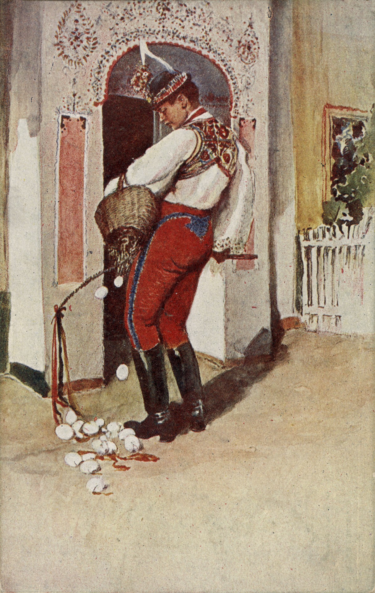 Пасхальная открытка 1