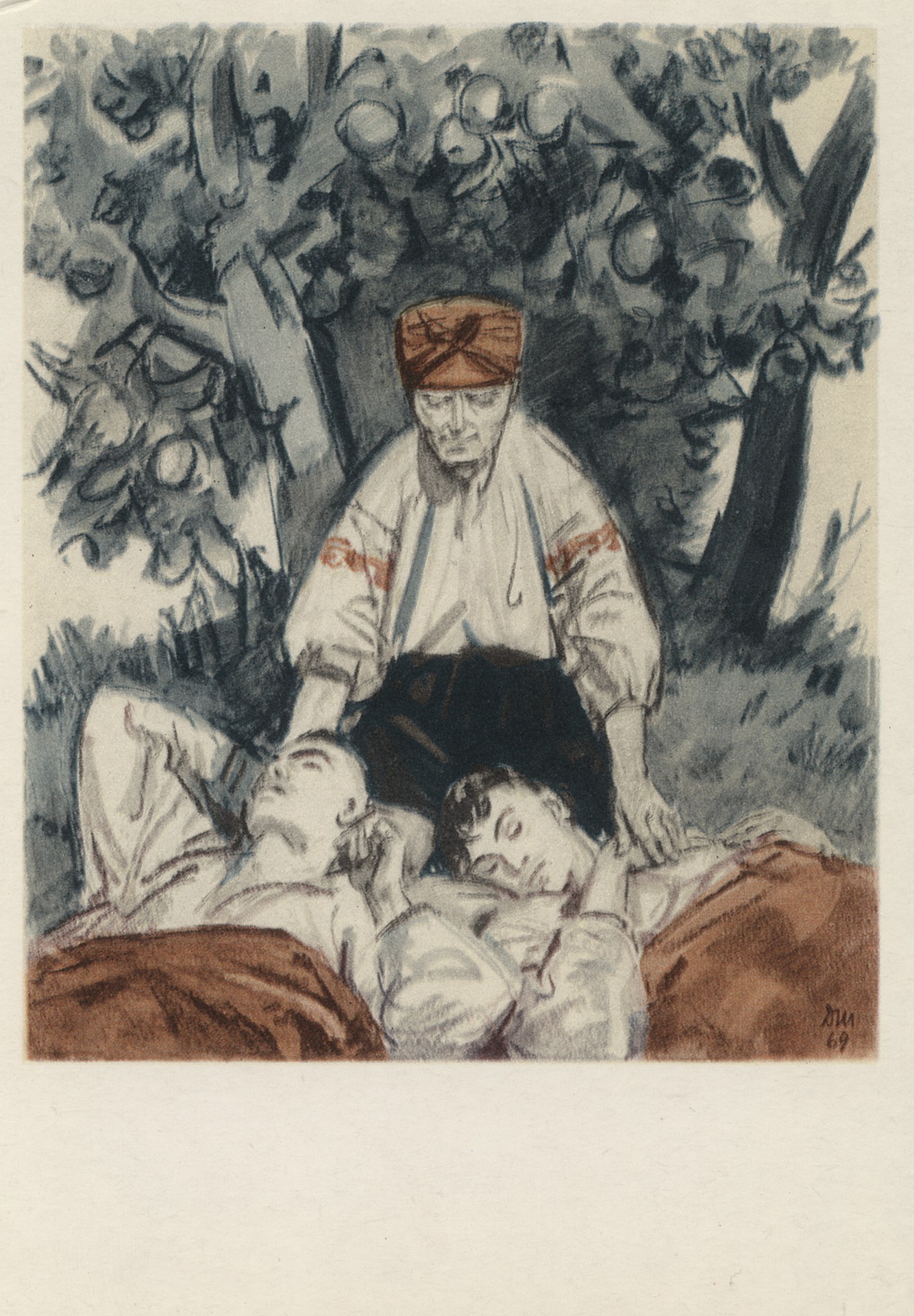 Одна бедная мать не спала