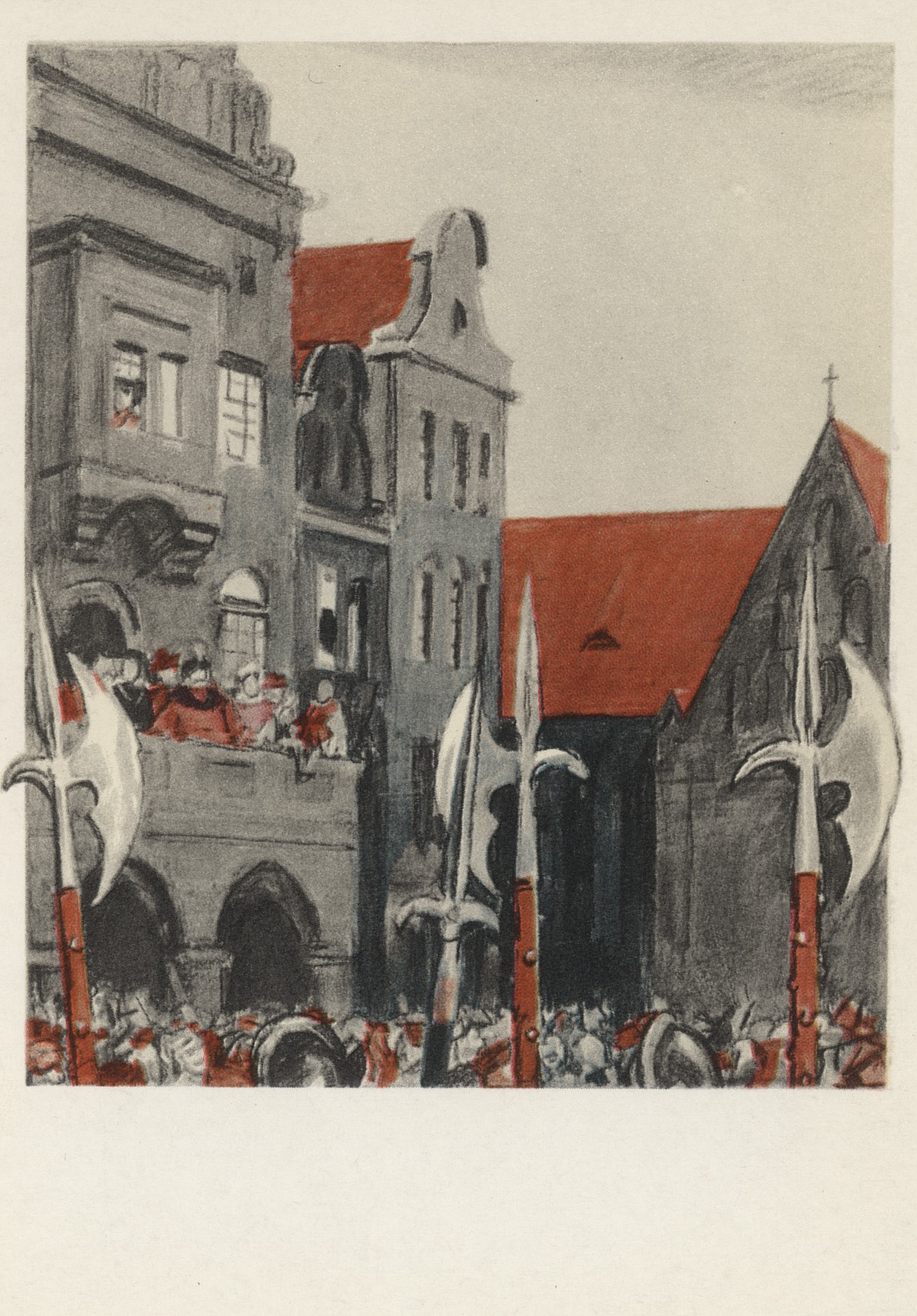 Площадь на которой долженствовала производиться казнь